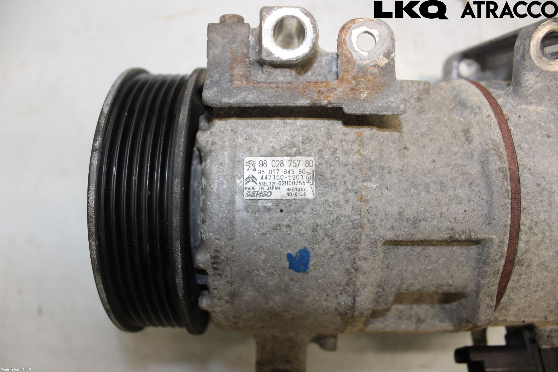 Citroen BERLINGO 08-18 Varme Ac Kompressor