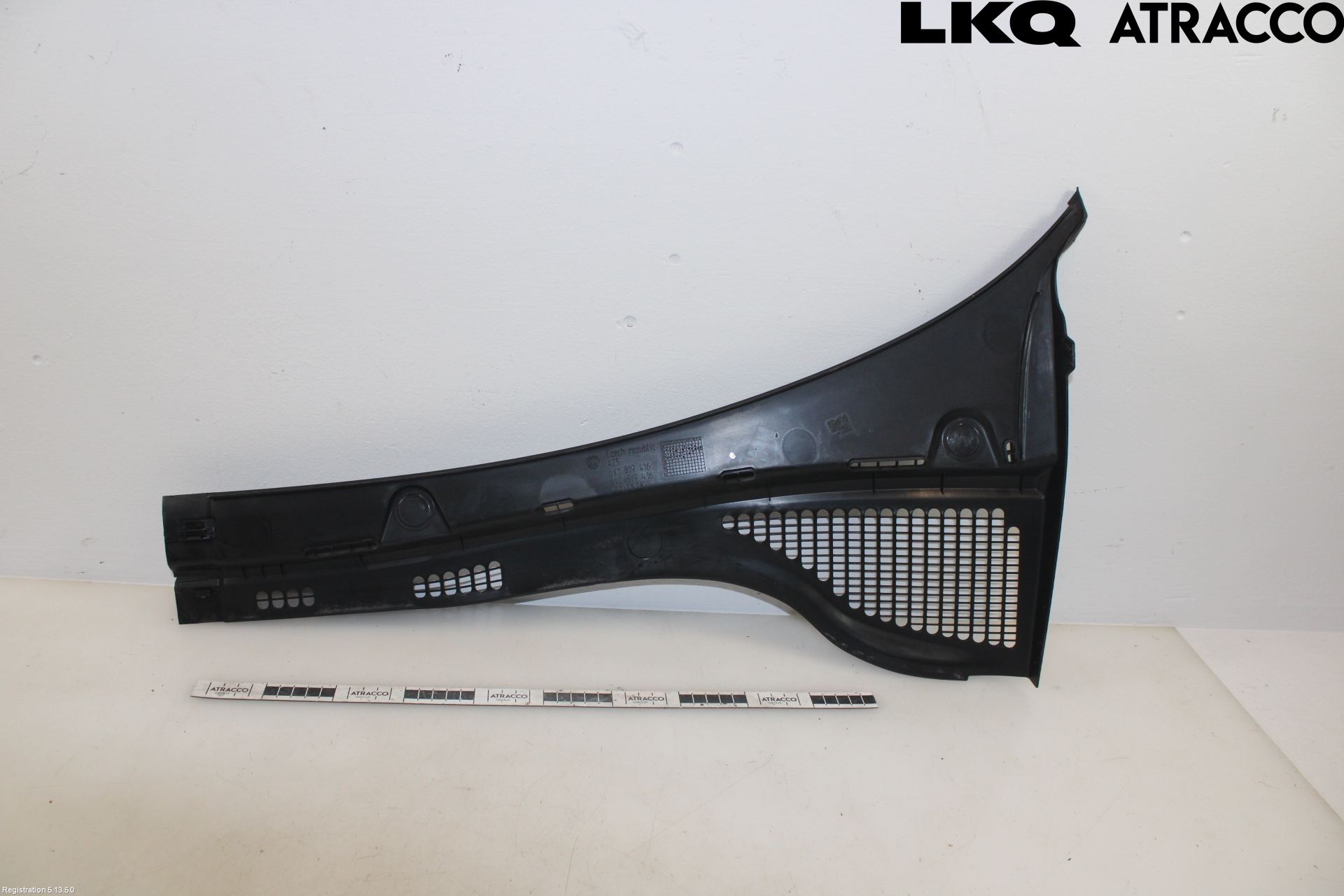 Skoda FABIA 15-21 Visker Deksel-Grill-Under Frr