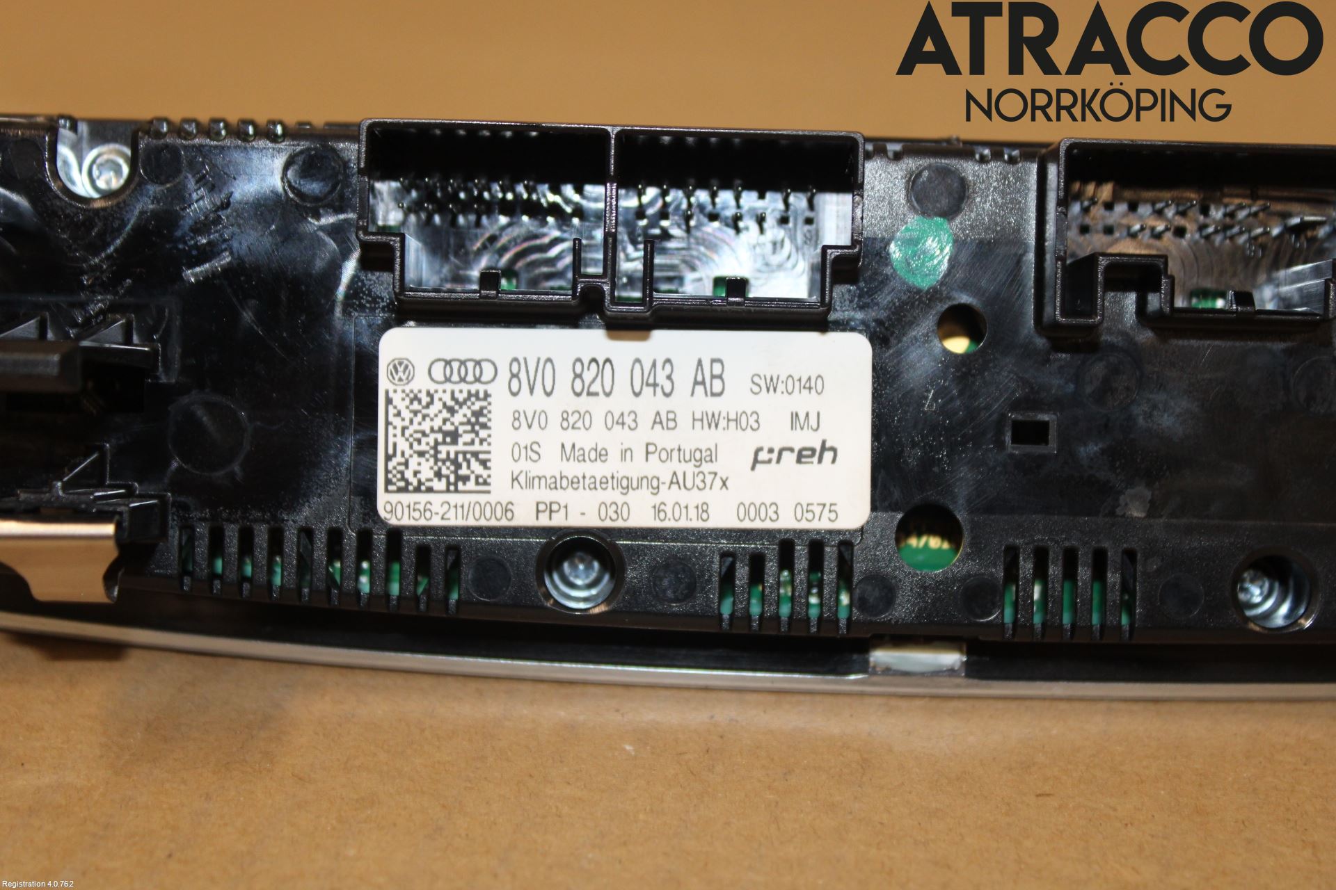 Audi Q2/SQ2 17- Varmeapparat Panel(Regulering)