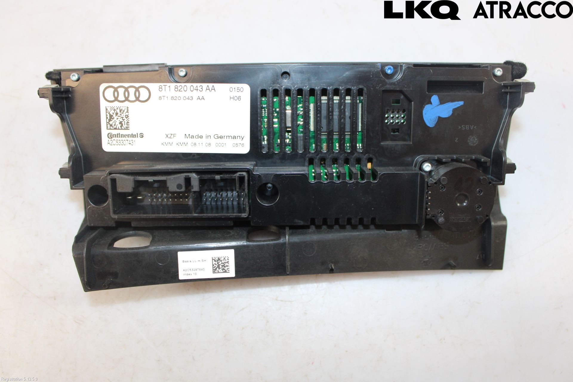 Audi A4/S4 08-11 Varmeapparat Panel(Regulering)