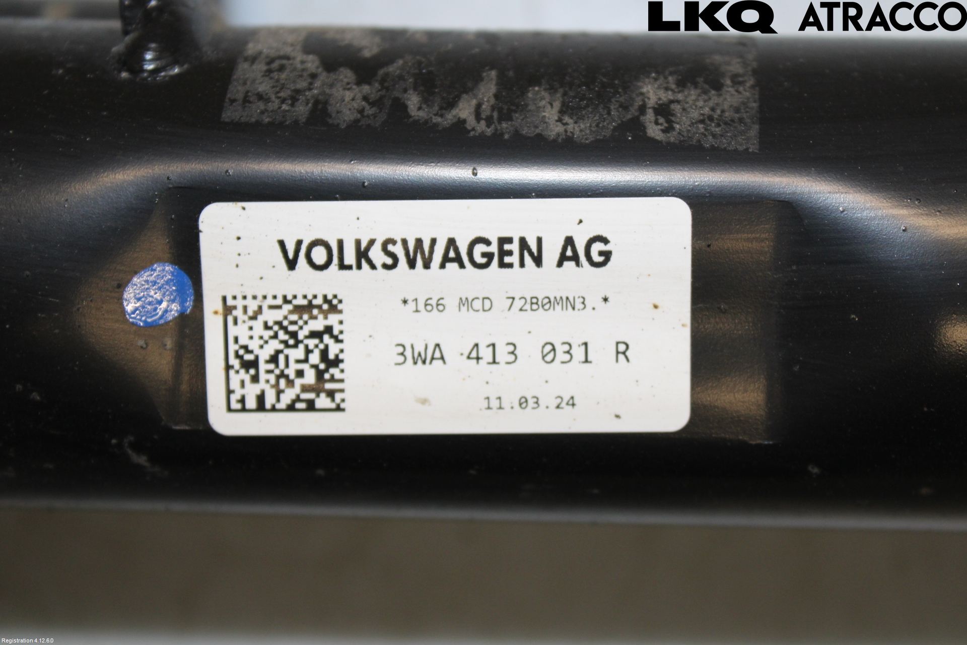 Volkswagen VW PASSAT 24- Fjærbein Foran Høyre