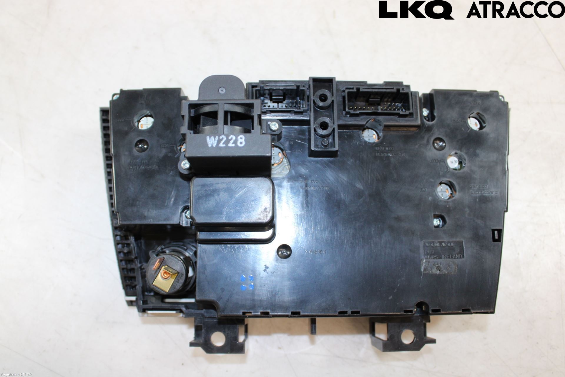 Volvo S60 01-04 Varme Ac Betjening-Display