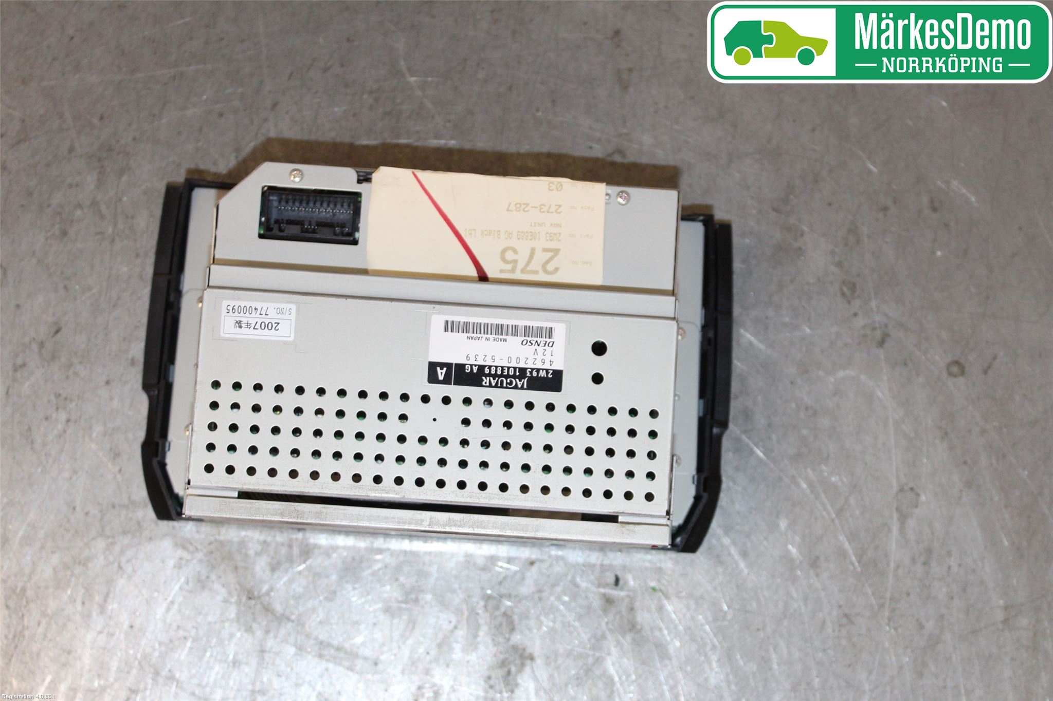 Jaguar XJ X350        03-09 Stereo Radio Med Cd