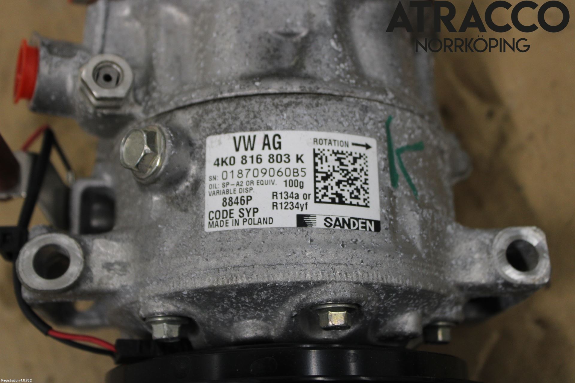 Audi A6 F2/C8 19- Varme Ac Kompressor