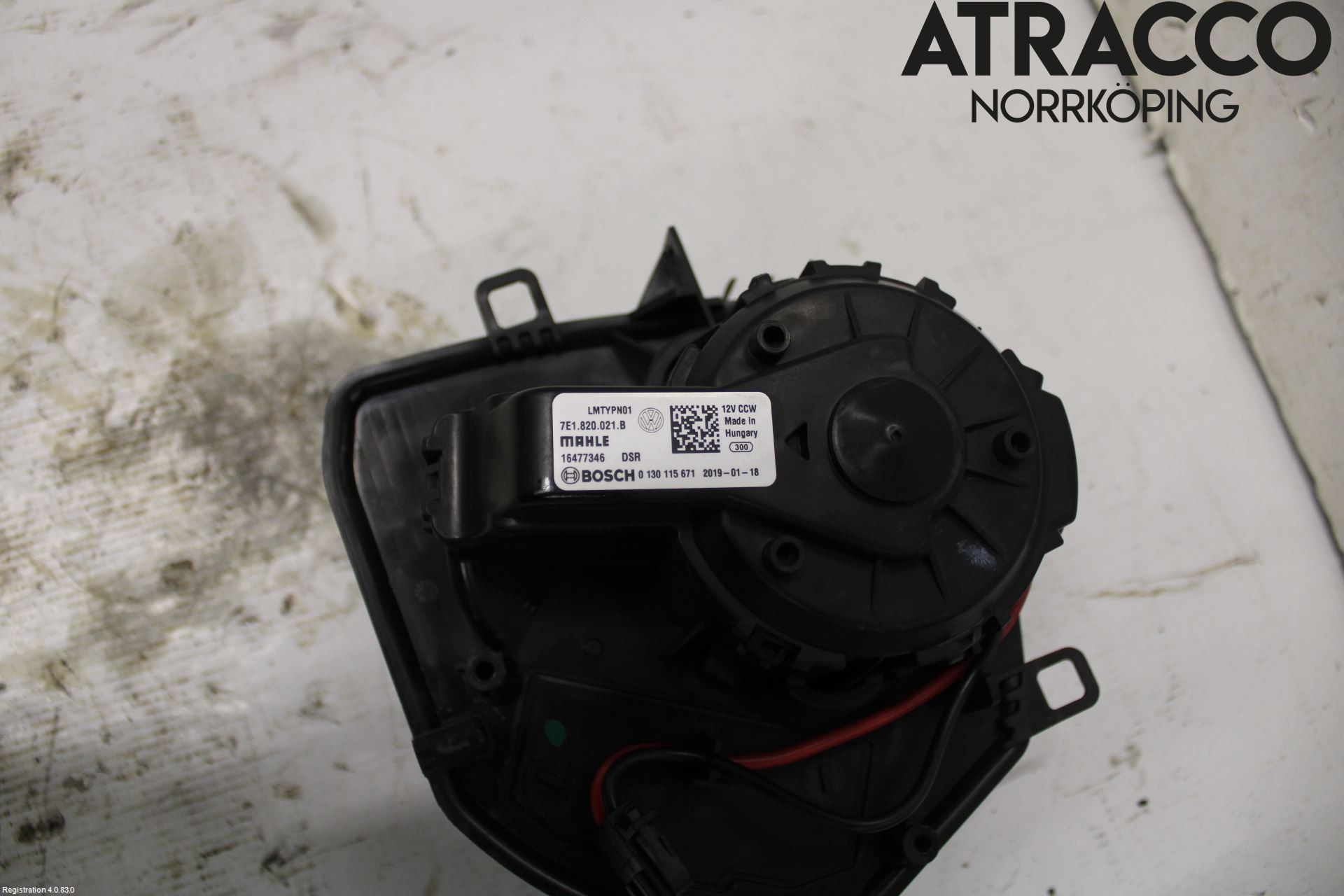 Volkswagen VW TRANSP/CARAVELLE (T6) 16-22 Varmeapparat Viftemotor