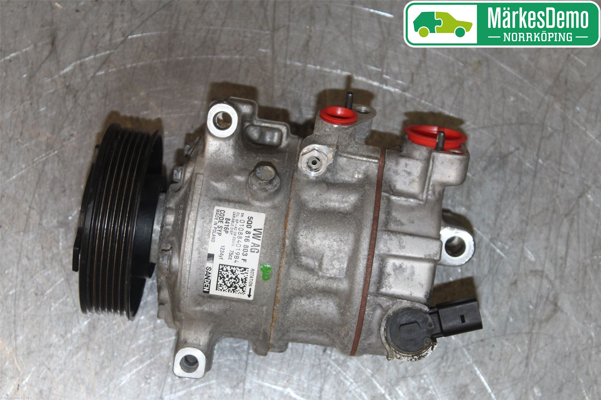 Volkswagen VW PASSAT 15-19 Varme Ac Kompressor