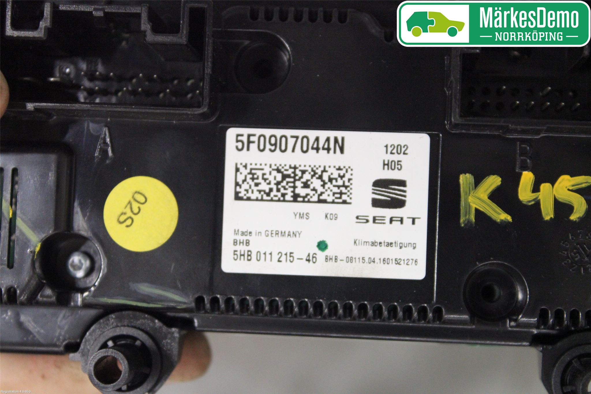 Seat LEON 13-20 Varmeapparat Panel(Regulering)