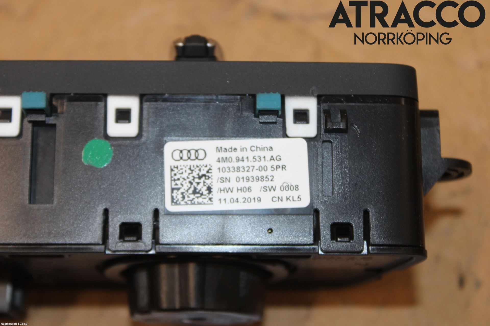 Audi A5 17- Bryter Hovedlys