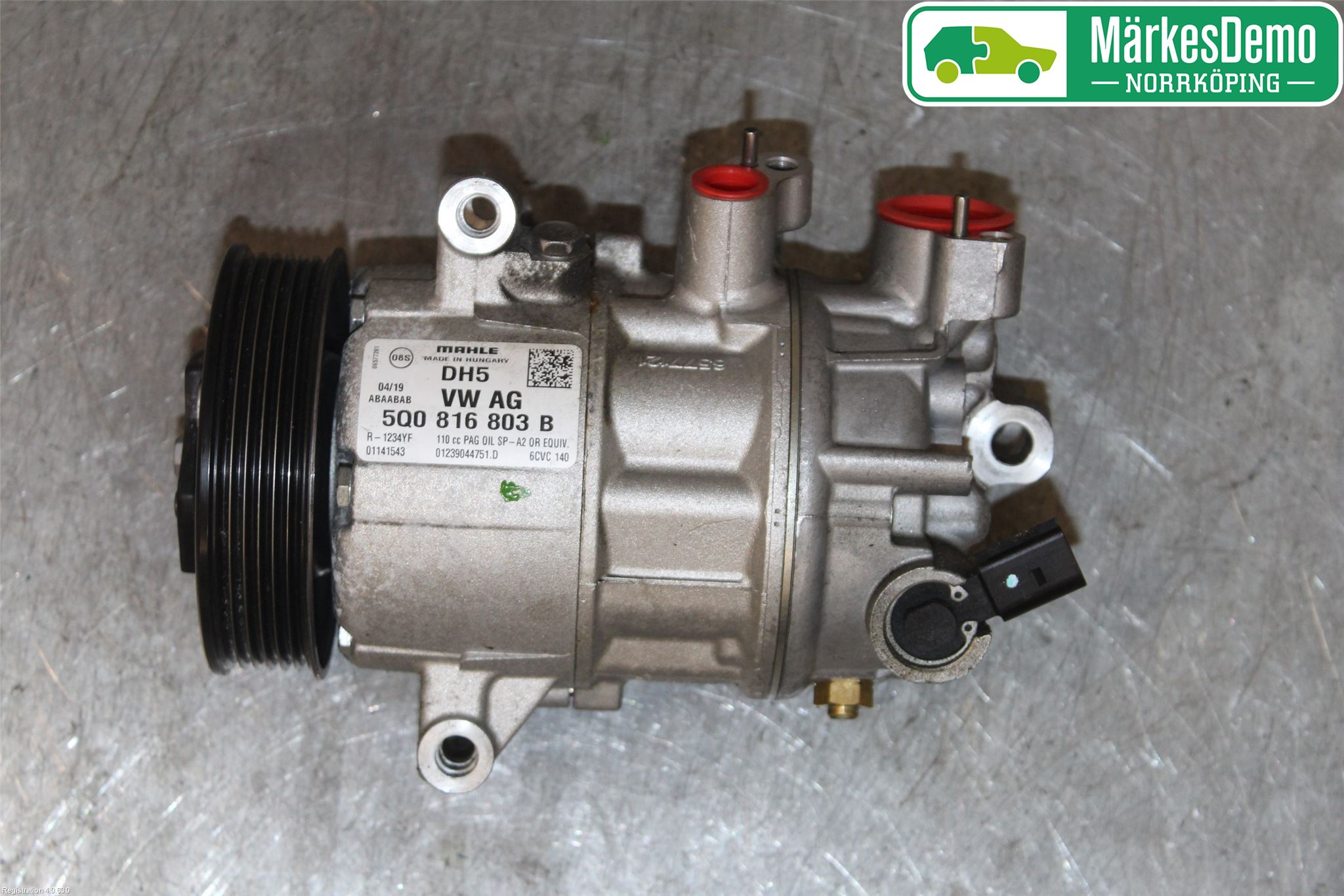 Skoda OCTAVIA (5E) 13-20 Varme Ac Kompressor