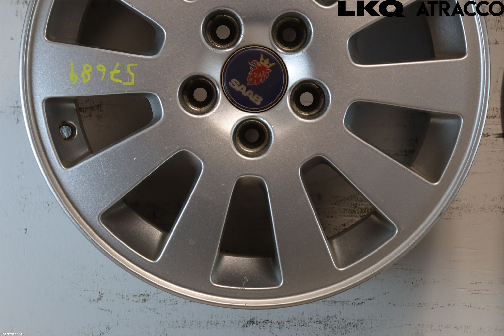 Saab 9-3 VER 1 98-03 Felg Aluminium Sett 4Stk