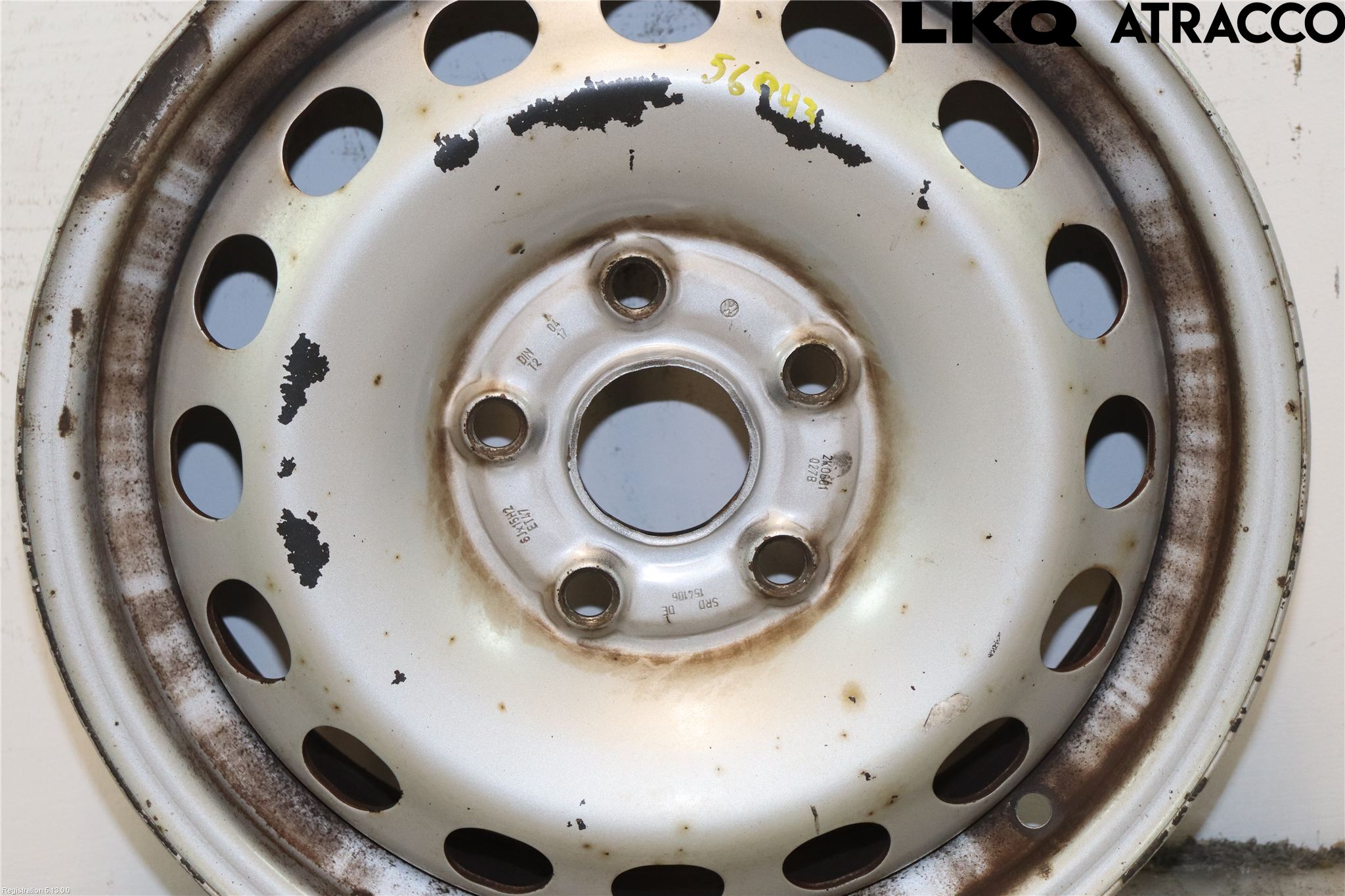 Volkswagen VW CADDY 16-20 Felg Stål