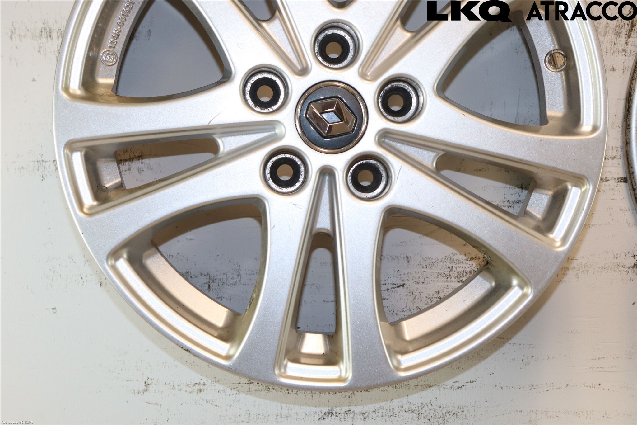 Renault MEGANE III 09-15 Felg Aluminium Sett 4Stk