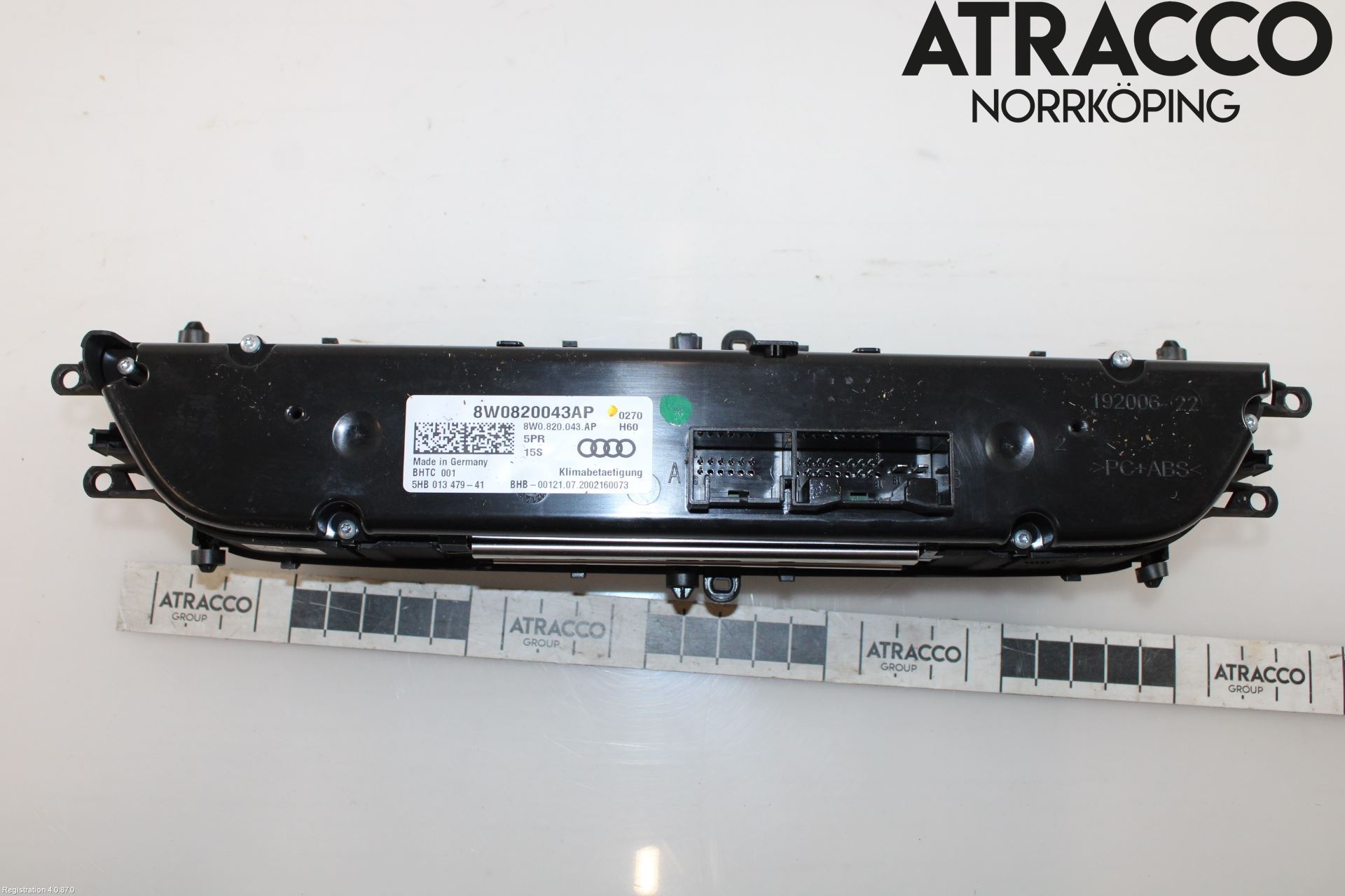 Audi A4/S4 B9 20- Varmeapparat Panel(Regulering)