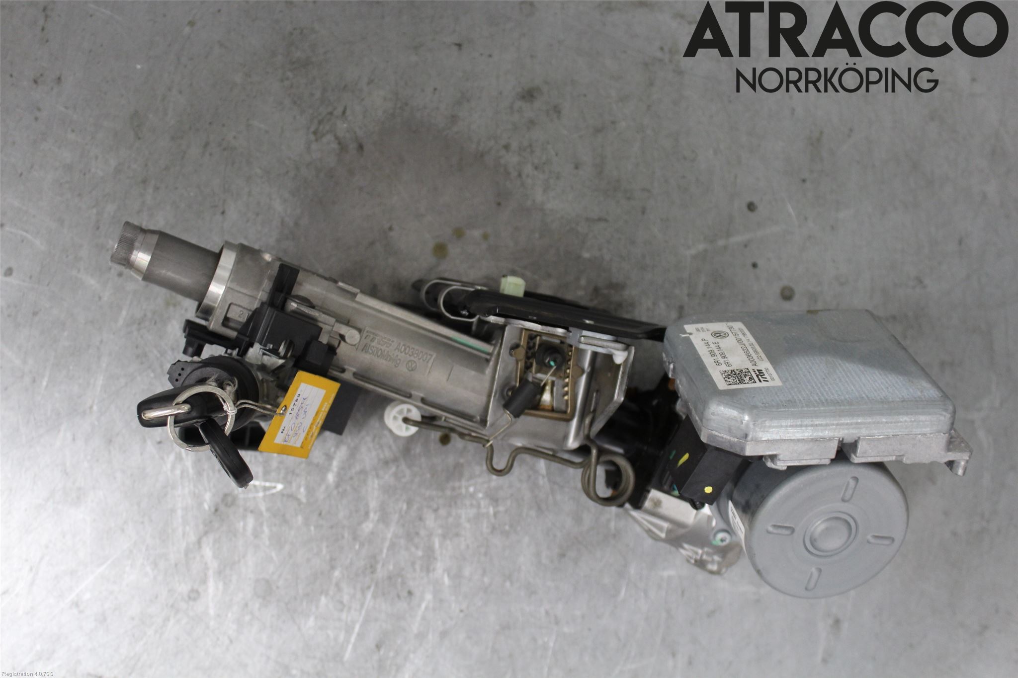 Volkswagen VW UP! / E-UP! Rattakselaggregat Innebygd Servo