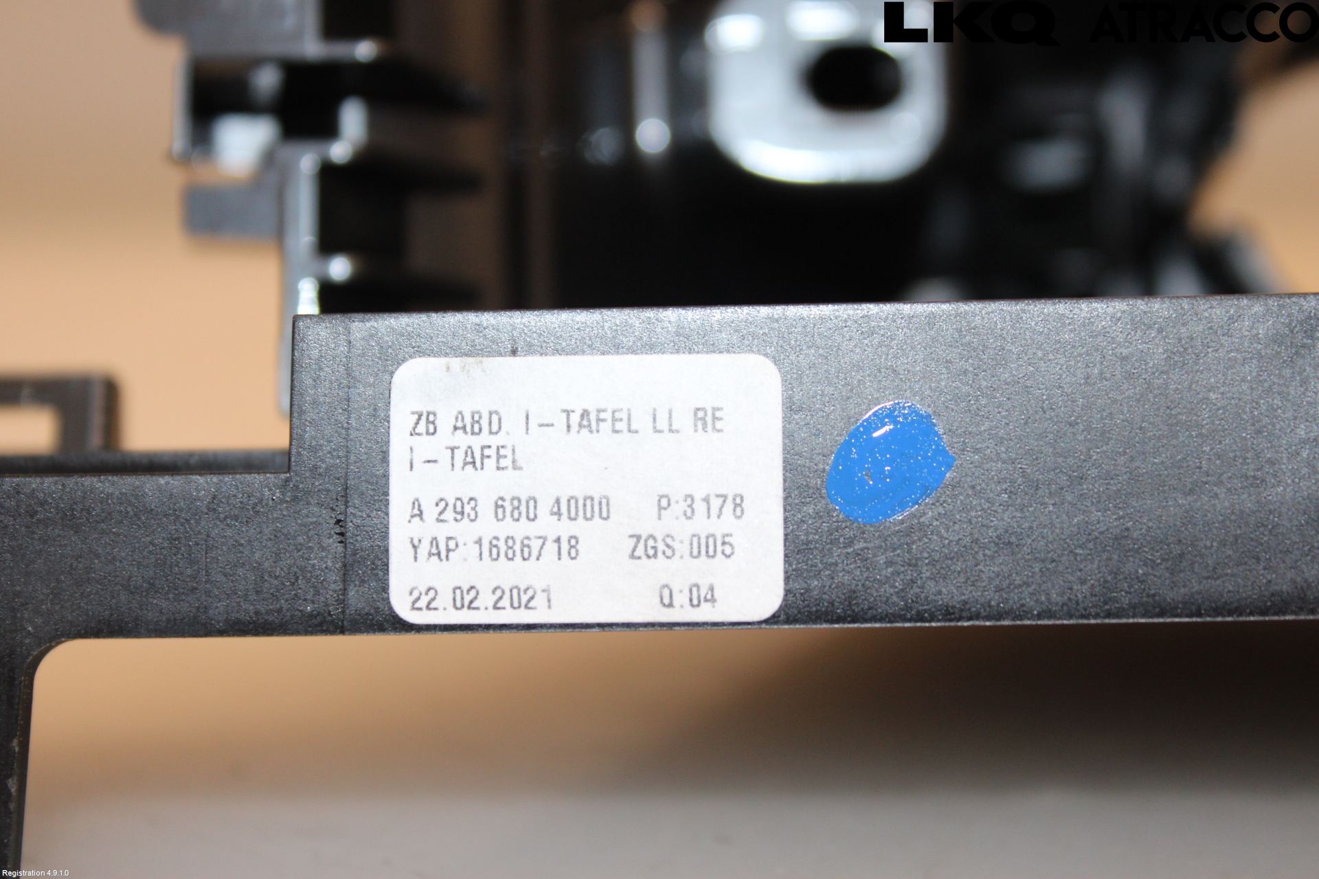 Mercedes-Benz MB EQC (N293) 20- Dashbord Kanal - Dyse