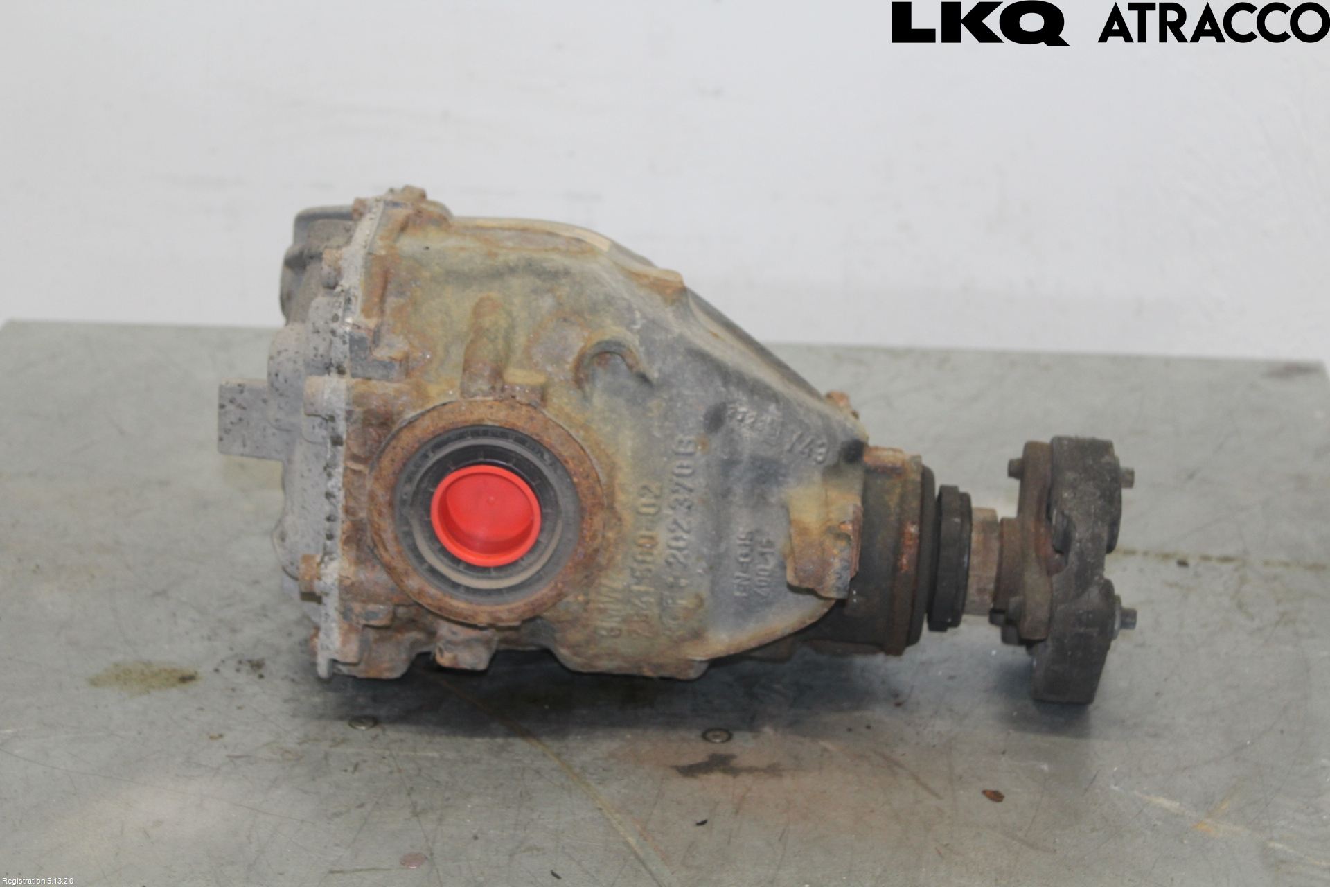 BMW 3 F30/F31/F80 12-19 Bakaksel Kardang Bak -Diff