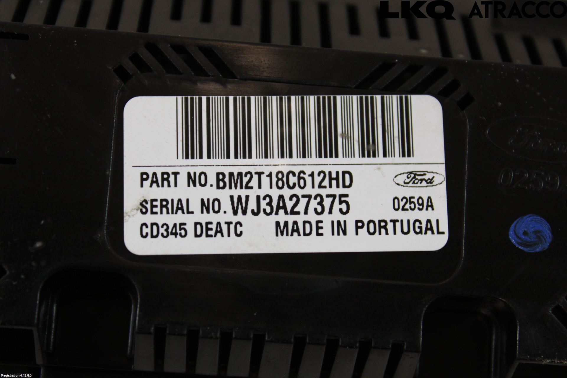 Ford MONDEO 07-15 Varmeapparat Panel(Regulering)