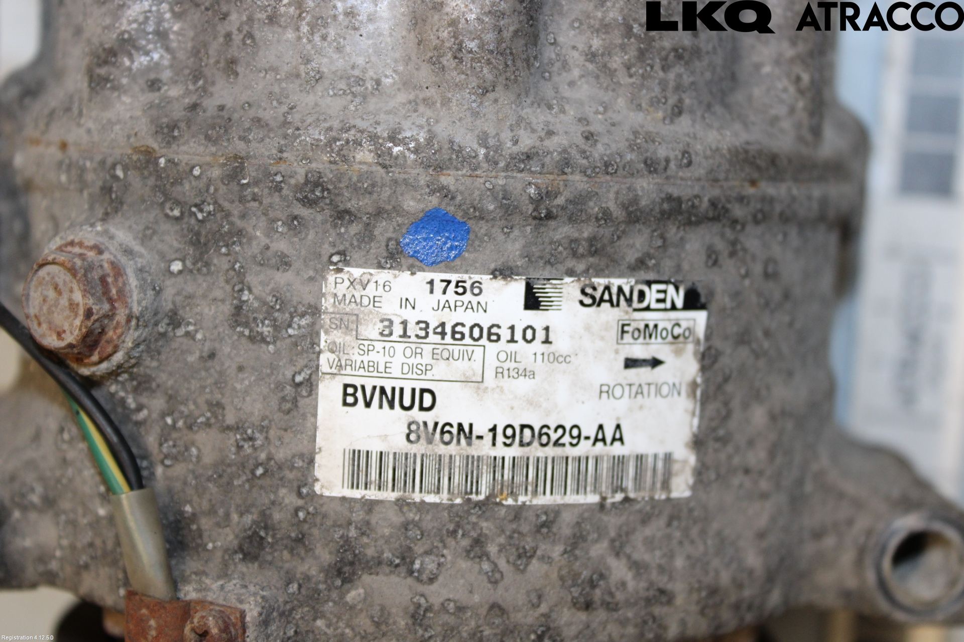 Mazda 3 II 09-13 Varme Ac Kompressor