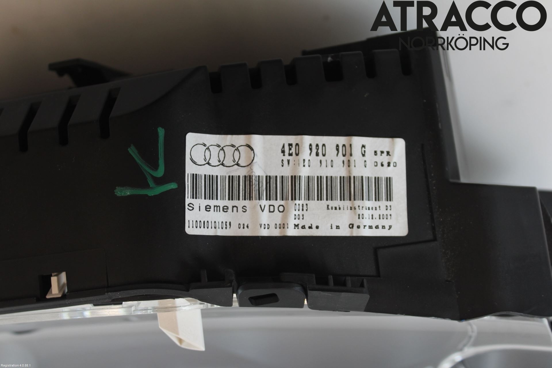 Audi A8/S8 4E  02-09 Instr Kombinert