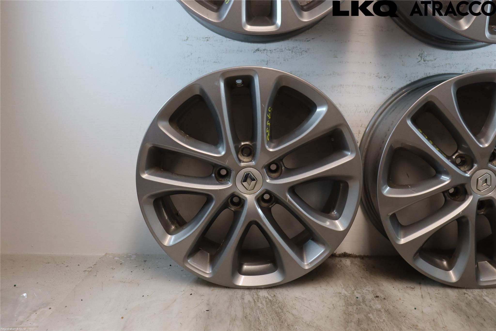 Renault MEGANE IV 16-23 Felg Aluminium Sett 4Stk