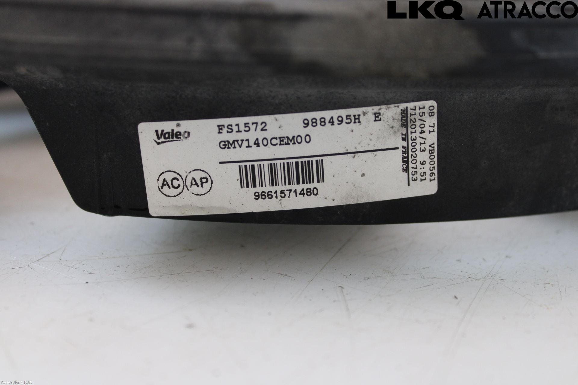 Peugeot 308 08-13 Kjølevifte Elektrisk