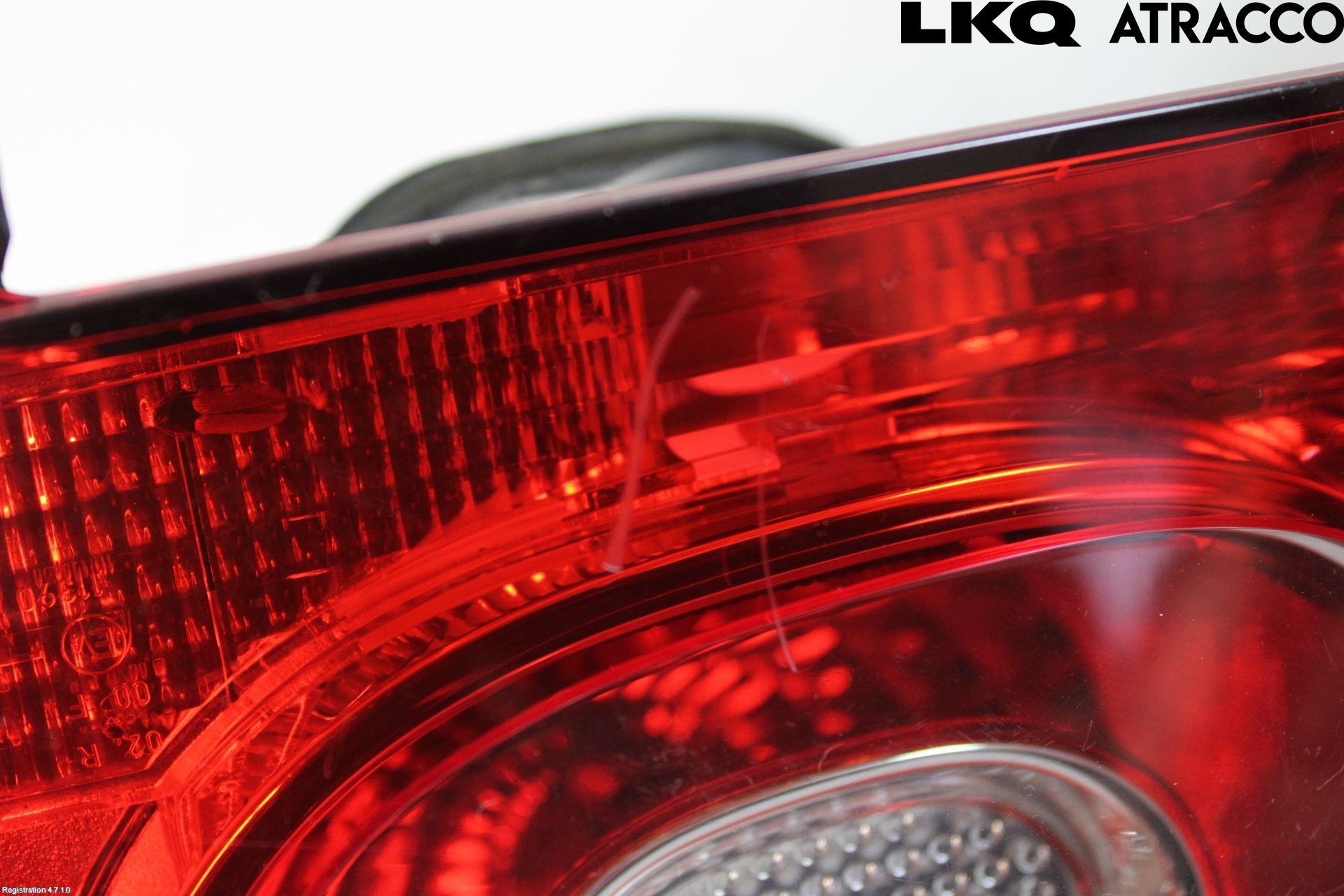 Volkswagen VW TIGUAN 07-16 Baklykt Høyre  På Luke(Indre)