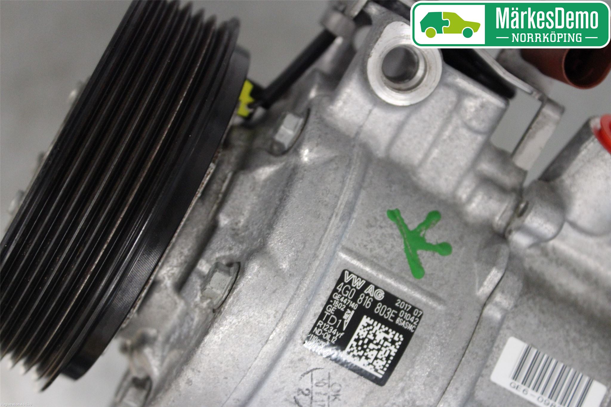 Audi A6/S6 4G 11-18 Varme Ac Kompressor