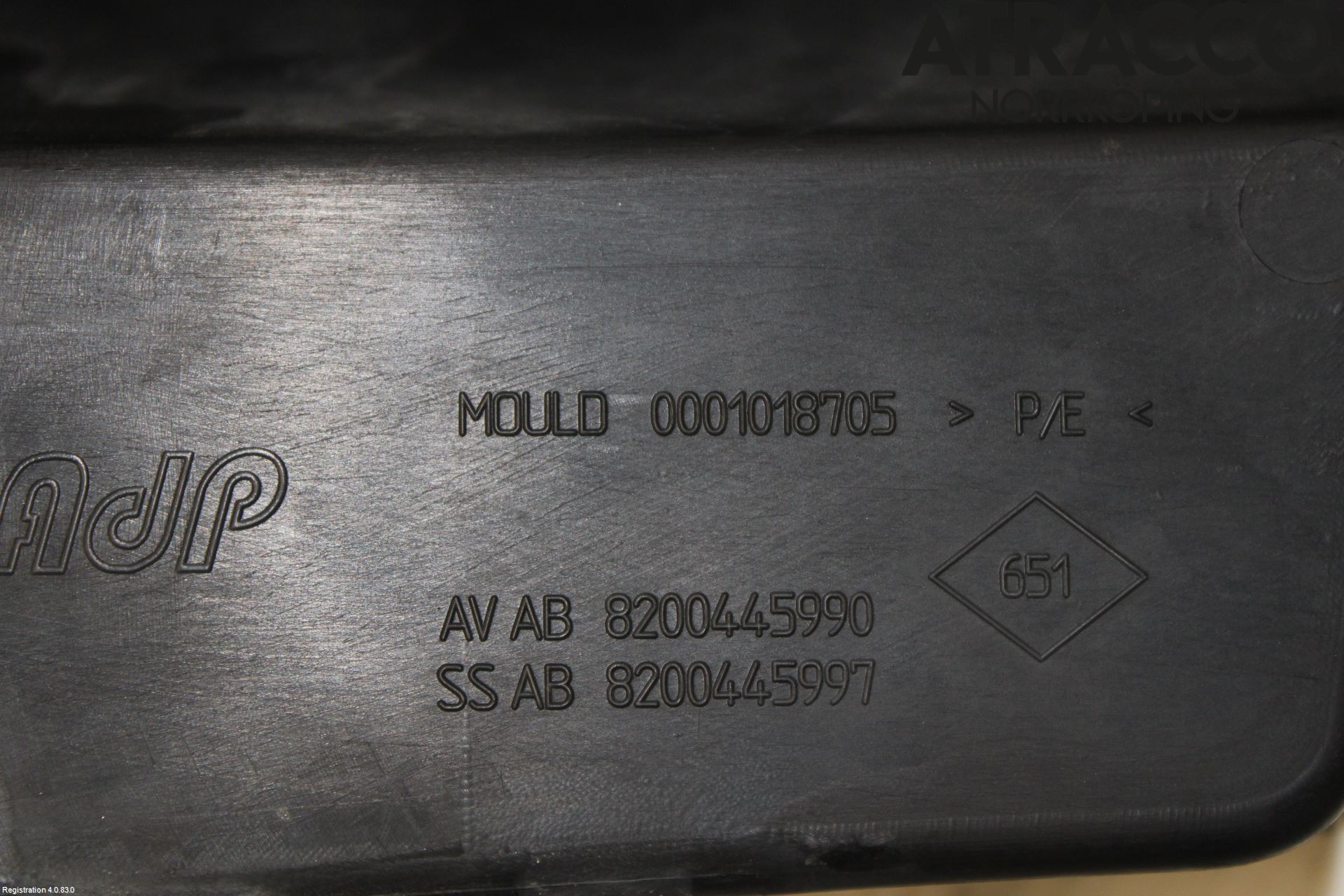 Renault CLIO II 01-08 Frontlykt Kurve-Tåkelys Ramme