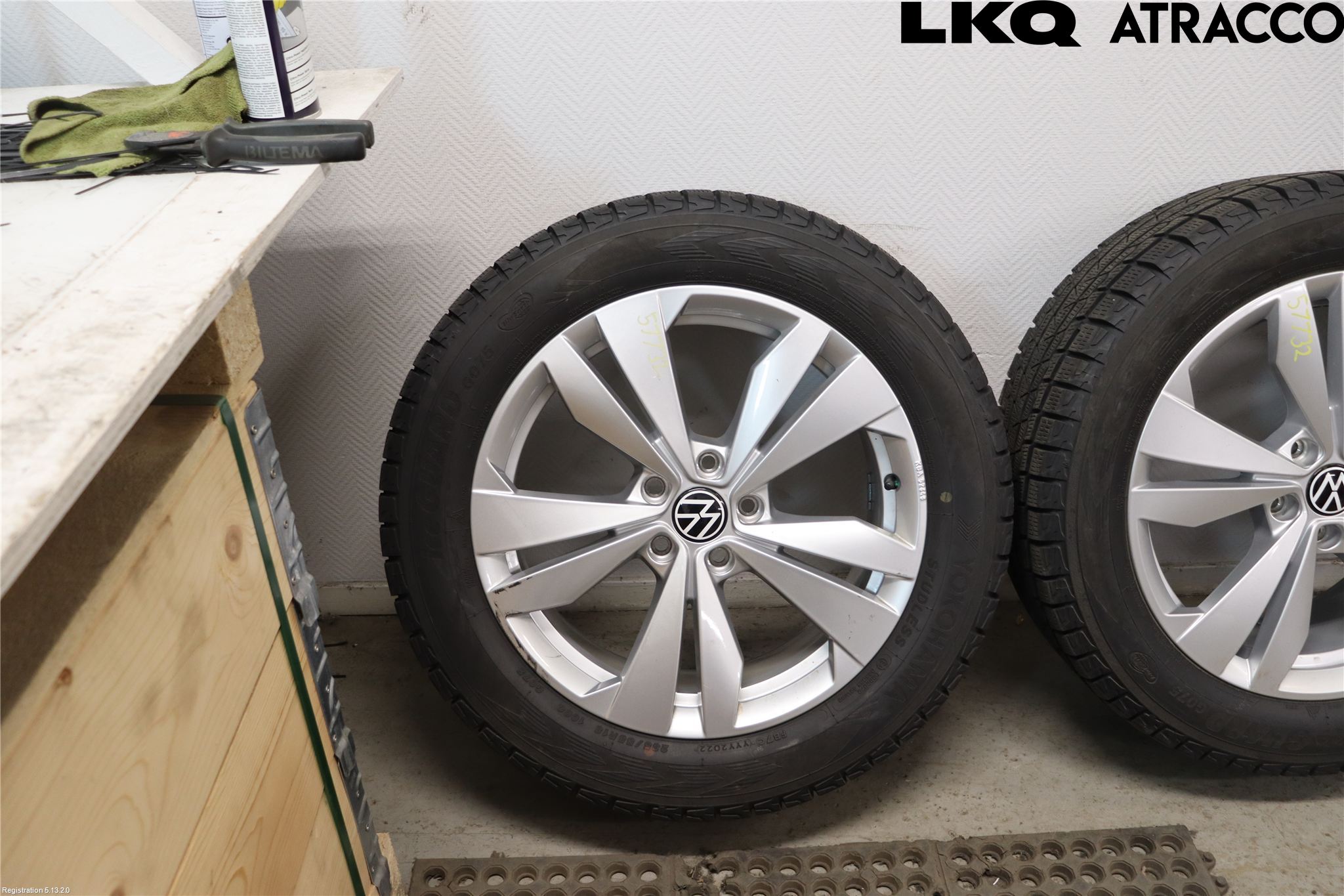 Volkswagen VW ID.3 21- Dekk Vinter På Alu Felg 4Stk