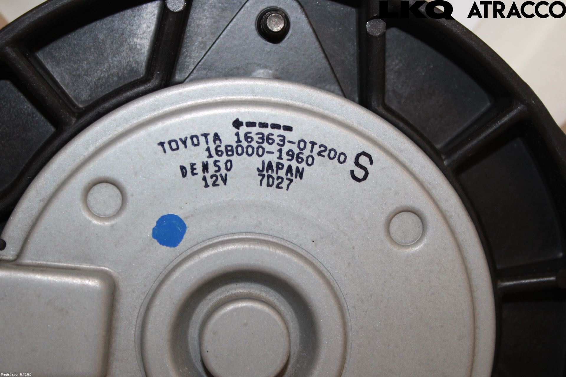 Toyota COROLLA 19- Kjølevifte Elektrisk