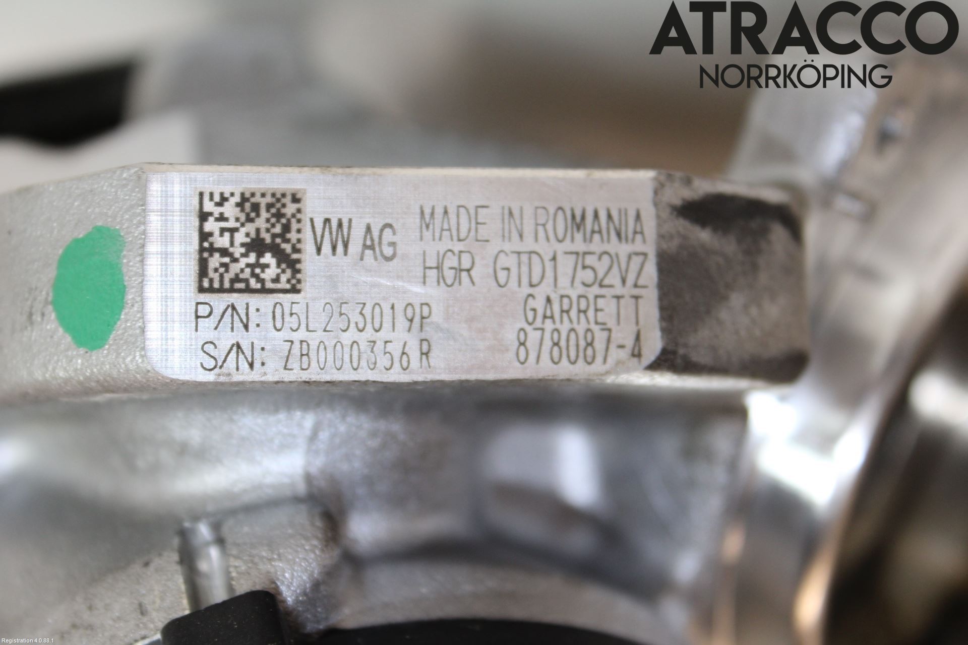 Volkswagen VW TIGUAN 16-24 Turboaggregat