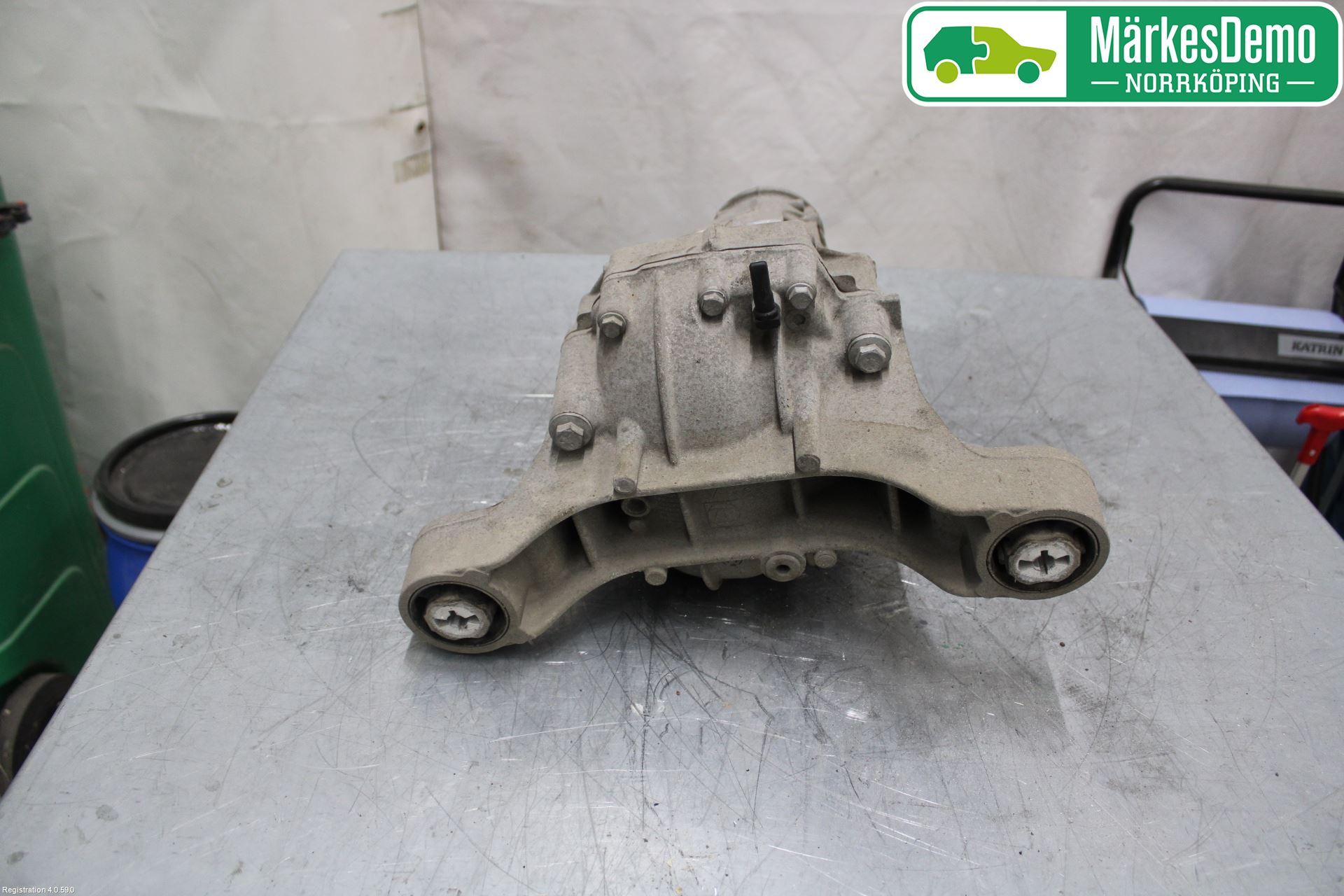 Volkswagen VW TOUAREG 7P 11-18 Bakaksel Kardang Bak -Diff