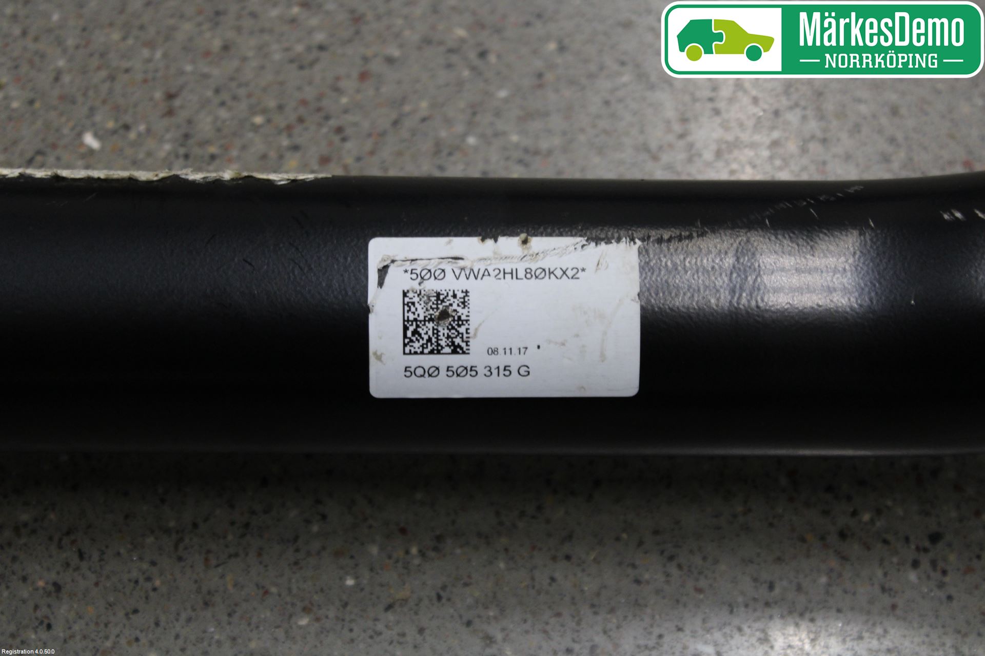 Audi A3/S3 8V 13-20 Bakaksel Feste Travers-Ramme