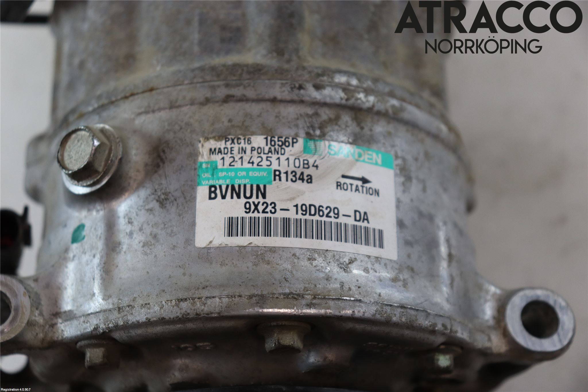 Jaguar XF 08-15 Varme Ac Kompressor