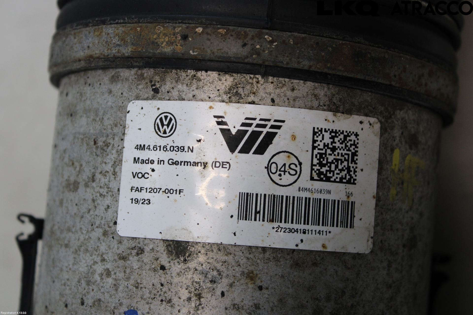 Volkswagen VW TOUAREG CR 18- Styreenhet Fjæring
