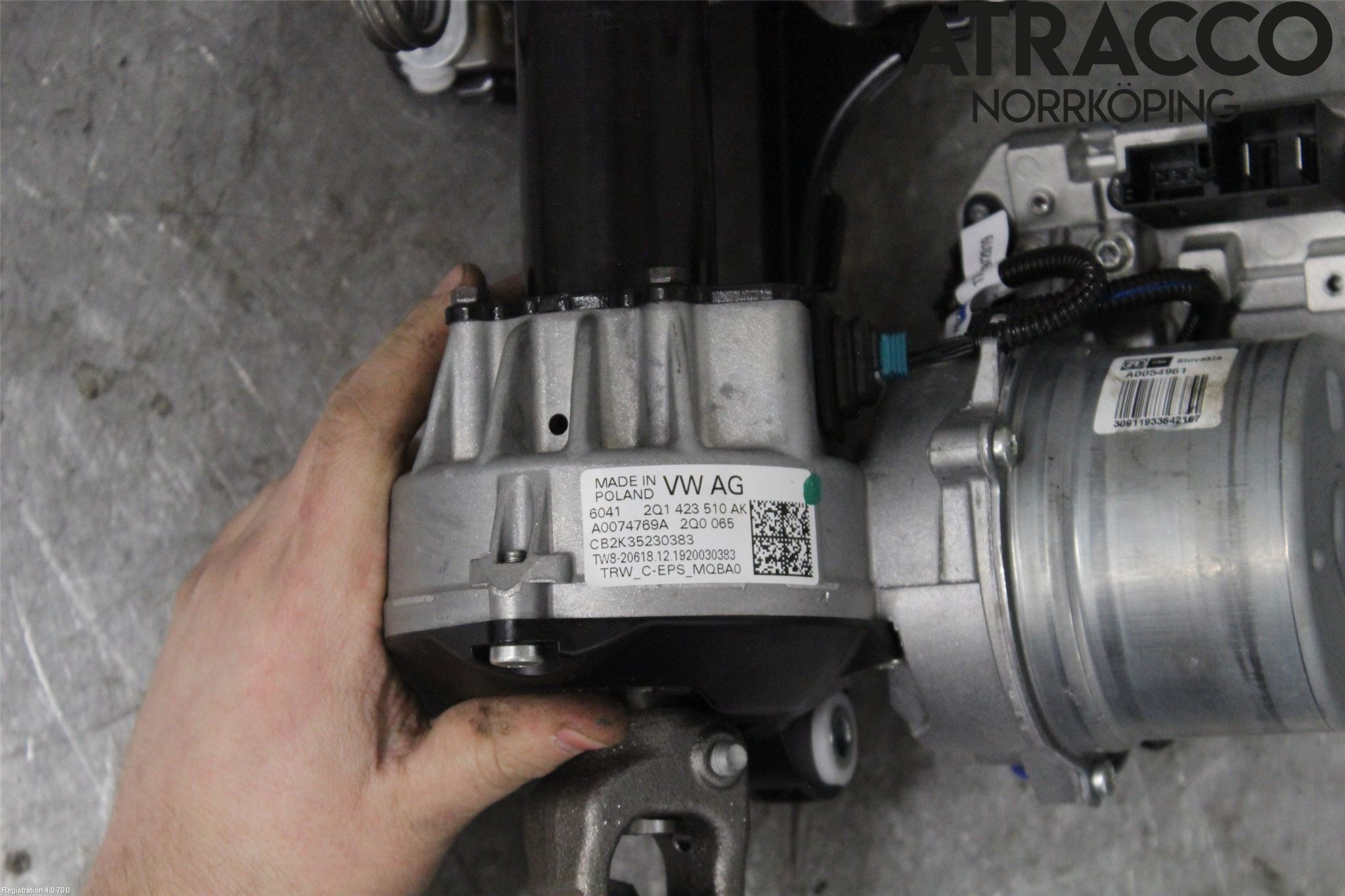 Skoda KAMIQ 20- Rattakselaggregat Innebygd Servo