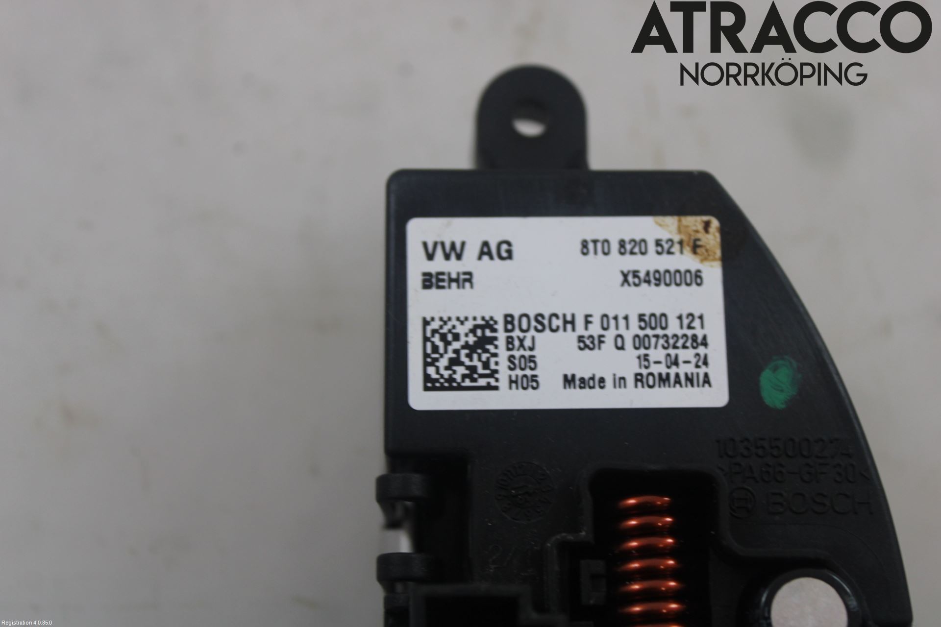 Audi A4 ALLROAD 09-16 Varmeapparat Viftemotstand