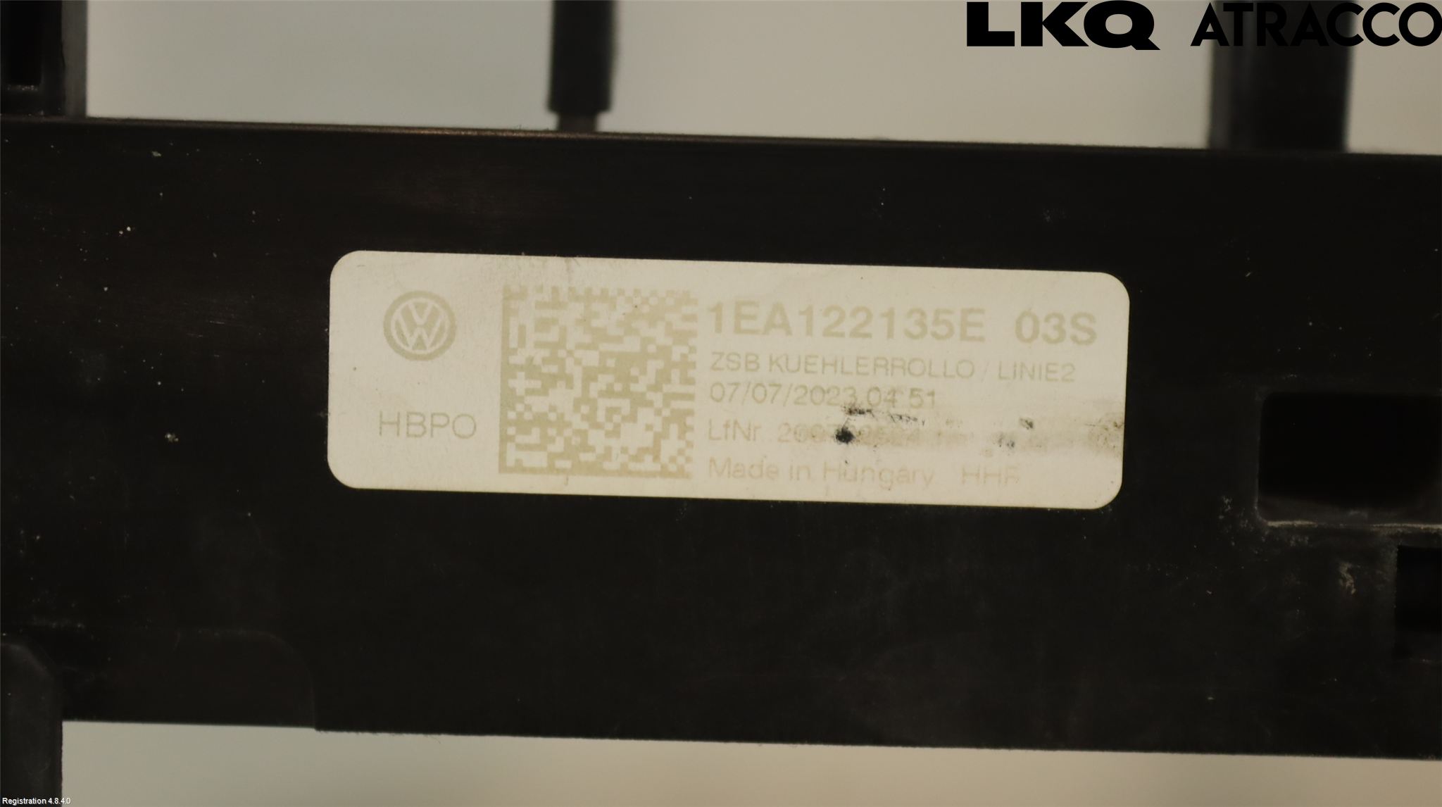Volkswagen VW ID.4 21- Luftstyring Front