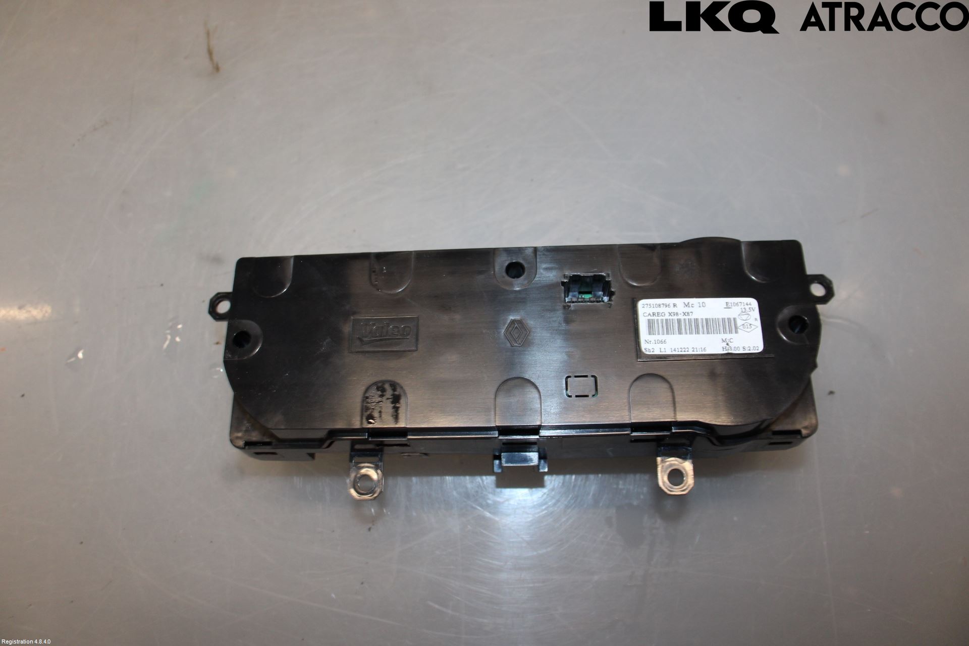 Renault CLIO IV 12-16 Varmeapparat Panel(Regulering)
