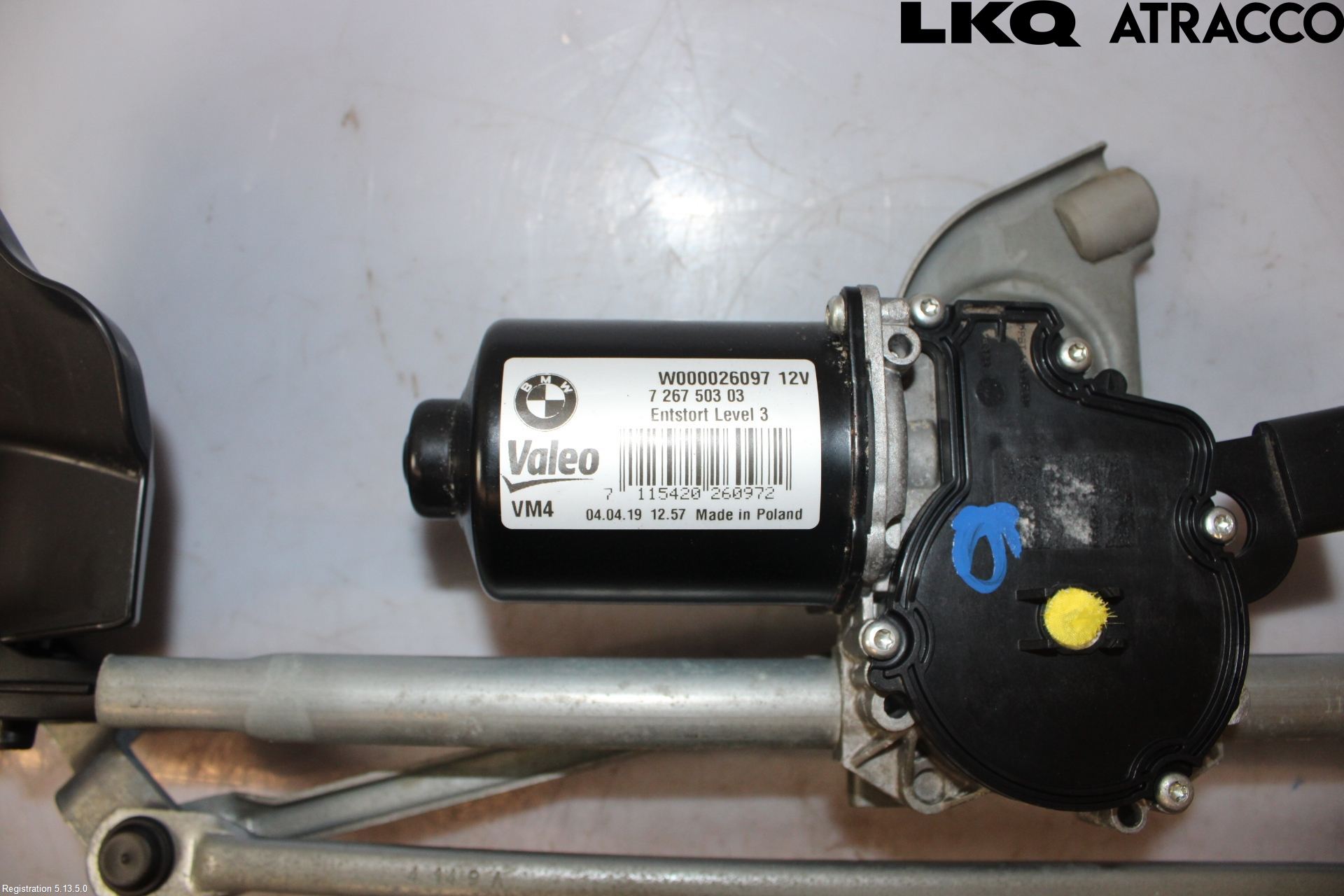 BMW 1 F20/F21 11-19 Viskeroverføring Frontrute