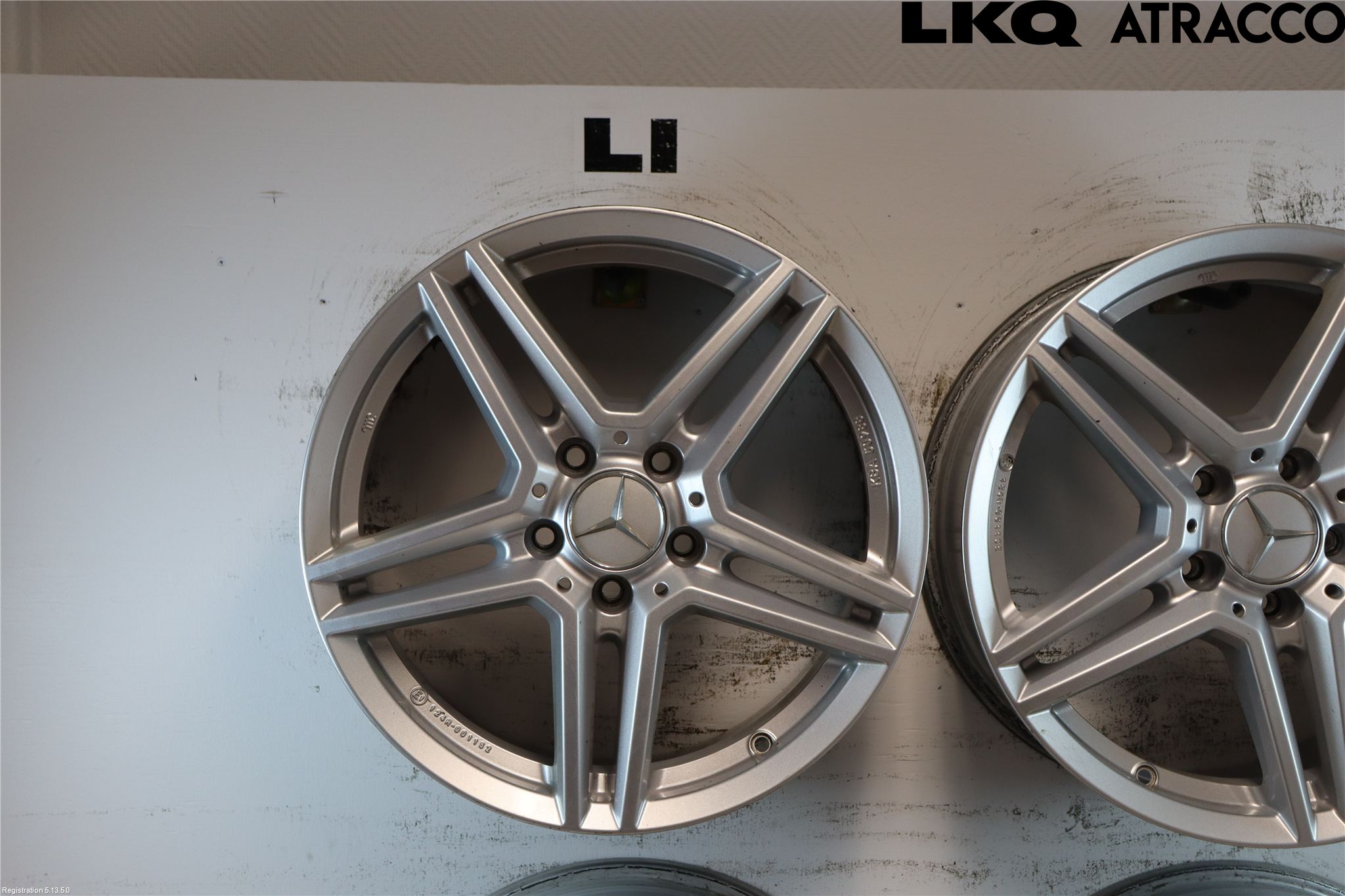 Mercedes-Benz MB C-KLASS (W205) 14-21 Felg Aluminium Sett 4Stk