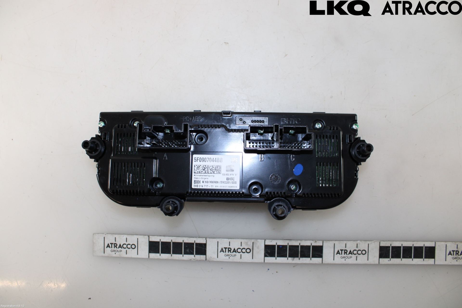 Seat ATECA 16->> Varmeapparat Panel(Regulering)