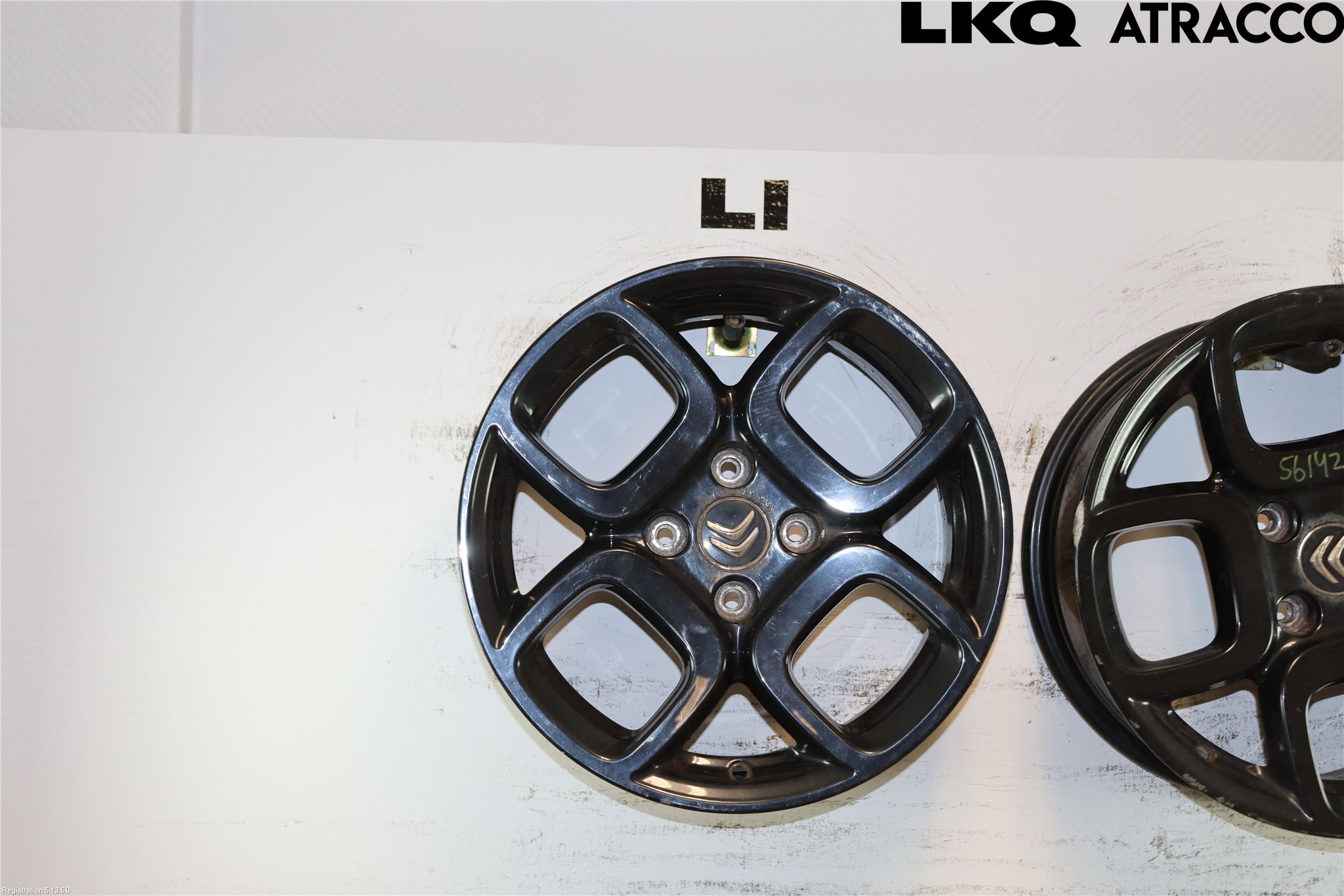 Citroen C4 CACTUS 14-20 Felg Aluminium Sett 4Stk