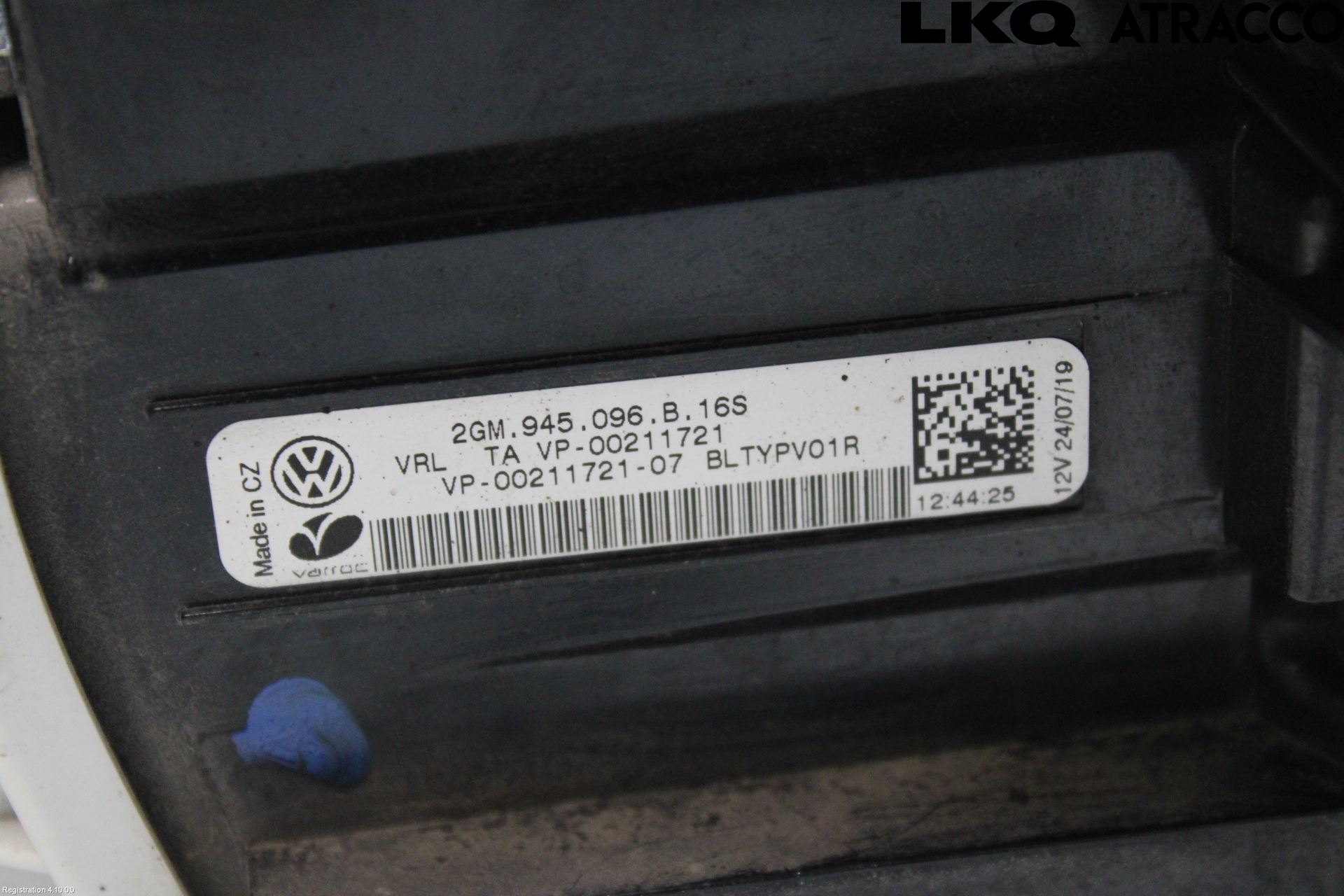 Volkswagen VW T-CROSS 19- Baklykt Høyre