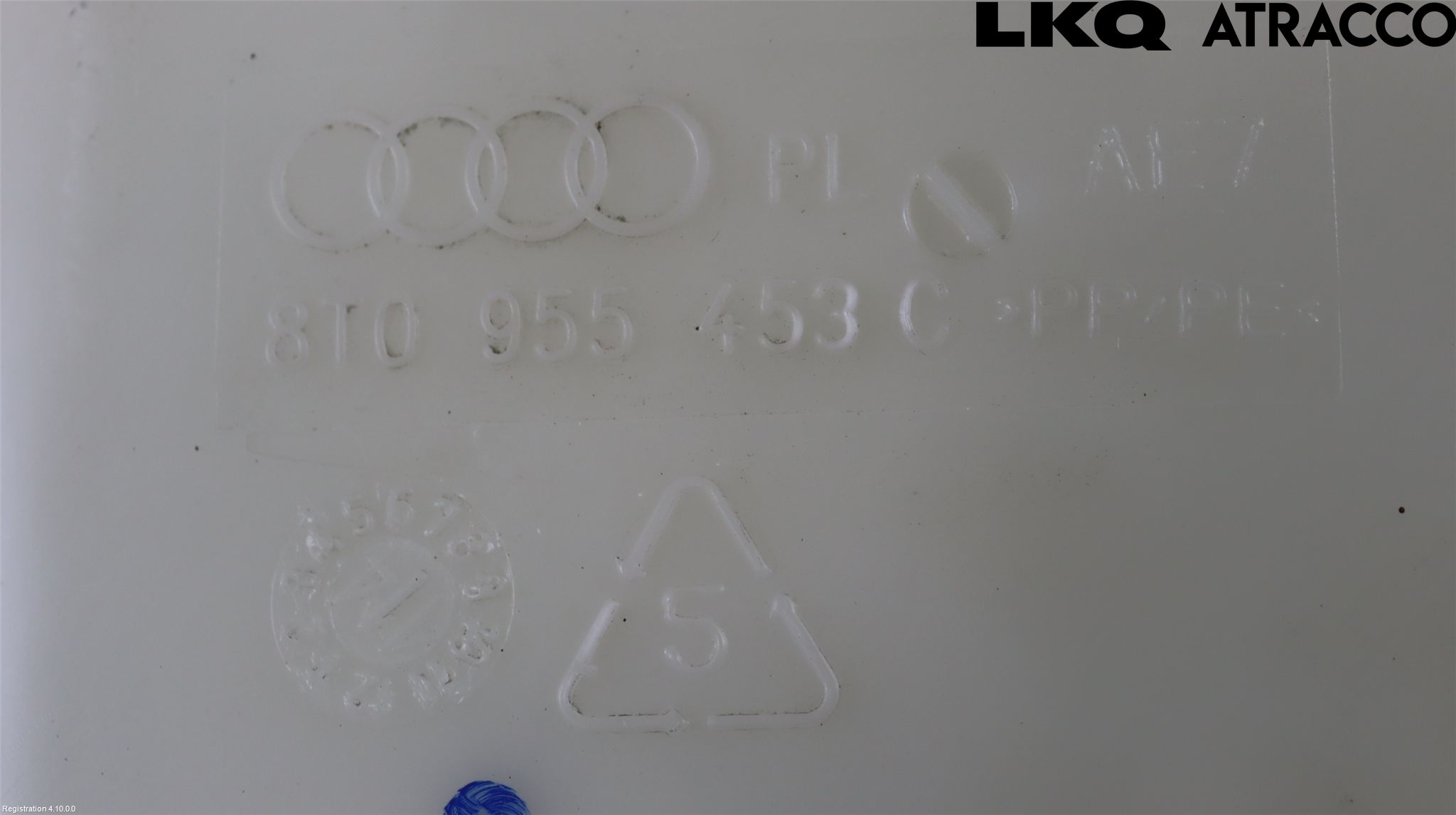 Audi A4 12-15 Spylerbeholder Frontrute-Lykte