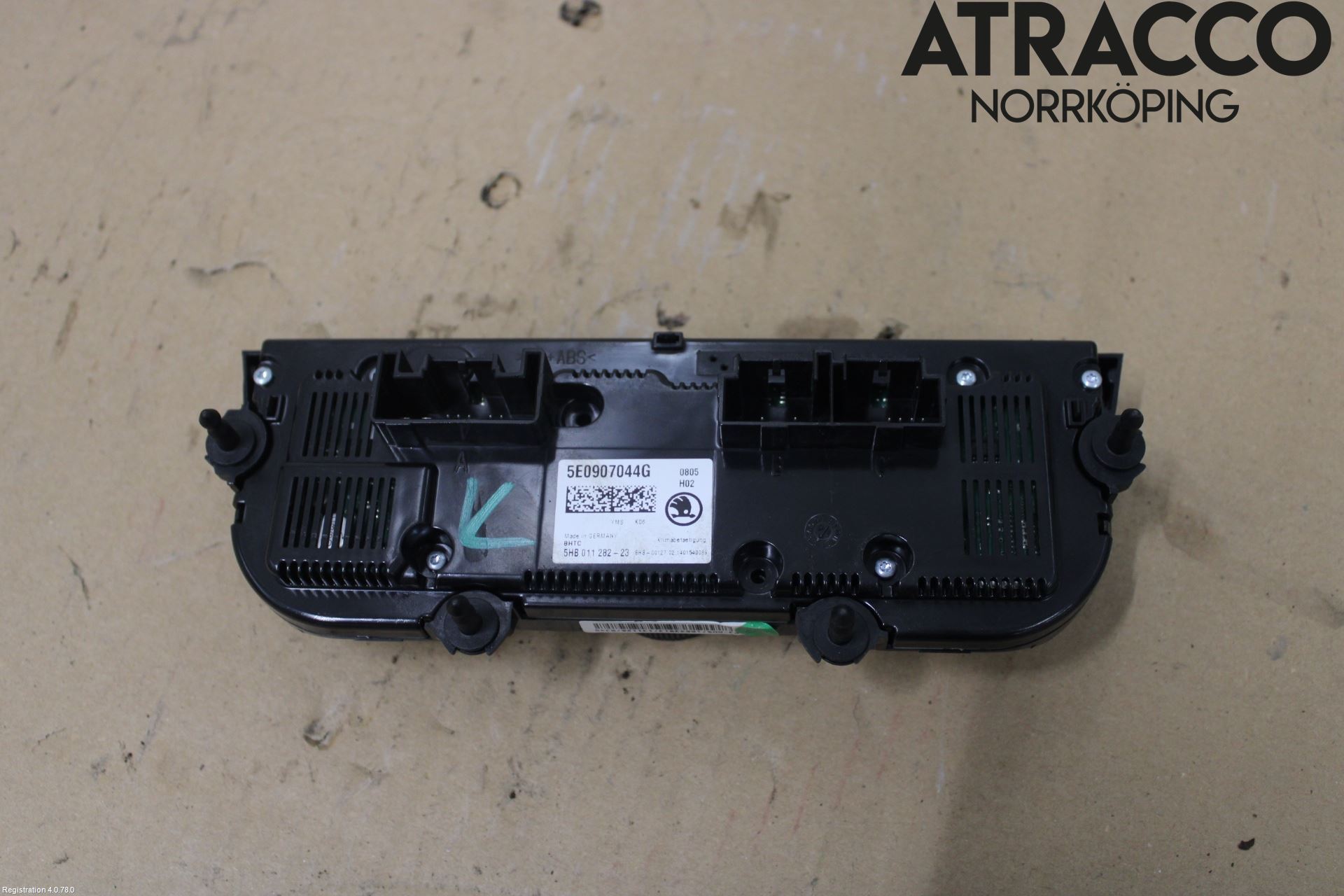 Skoda OCTAVIA (5E) 13-20 Varmeapparat Panel(Regulering)