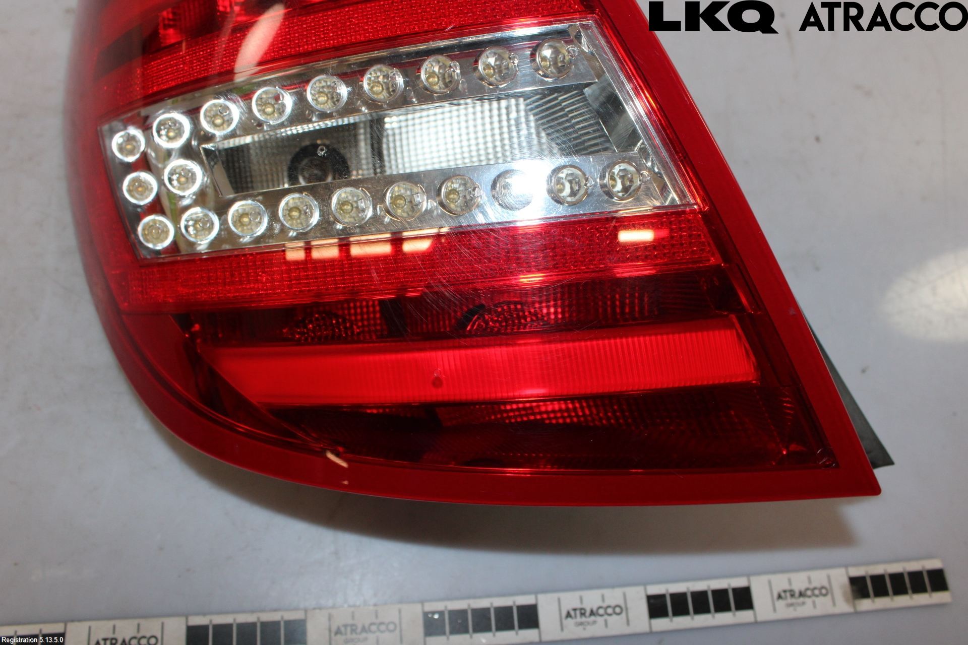 Mercedes-Benz MB C-KLASS (W204) 07-15 Baklykt Venstre