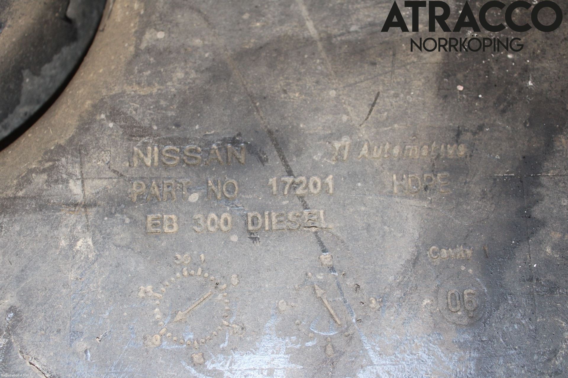 Nissan NAVARA 05-16 Drivstofftank Diesel