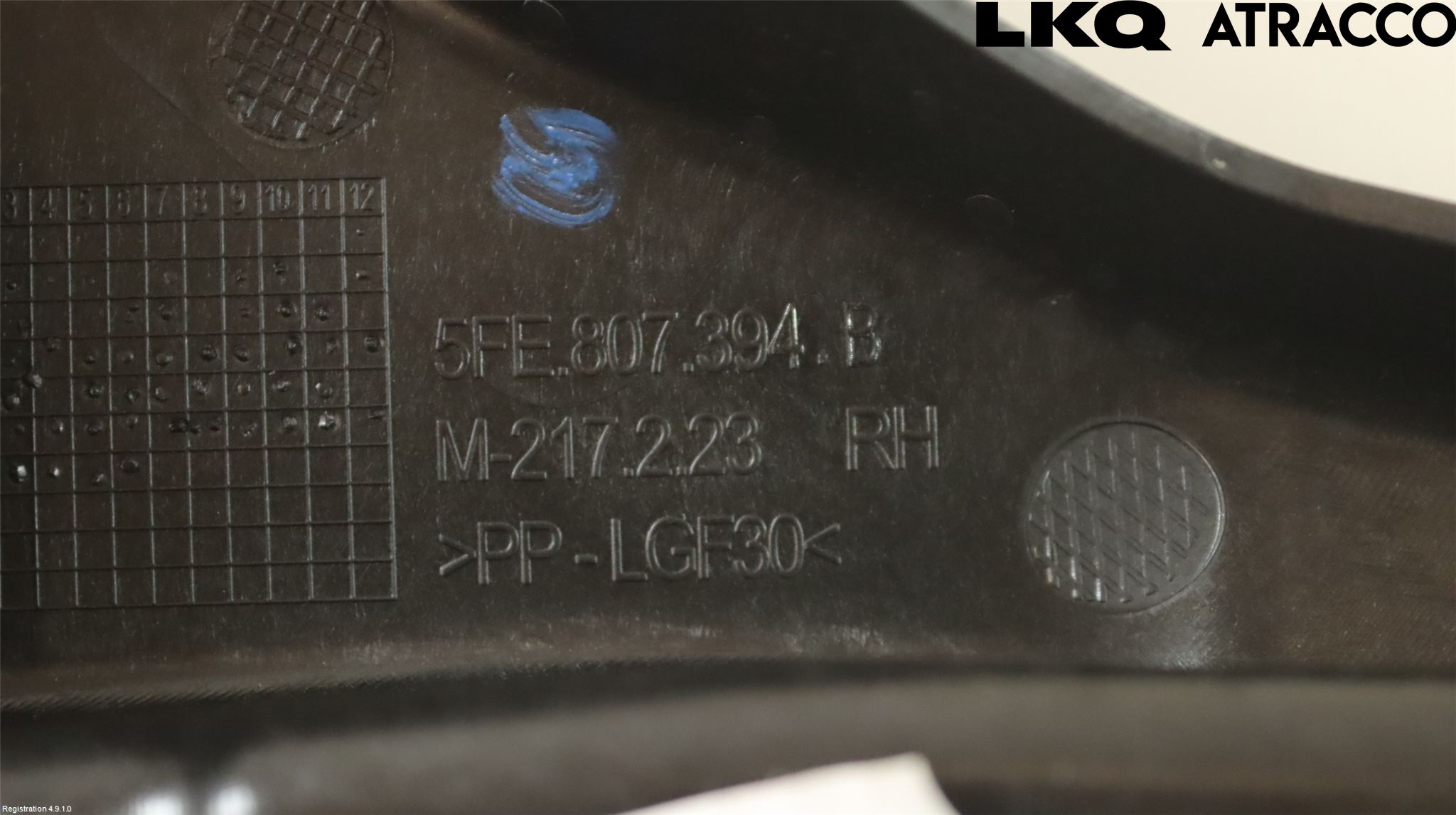 Seat LEON 20- Støtfangerfeste Bak Høyre