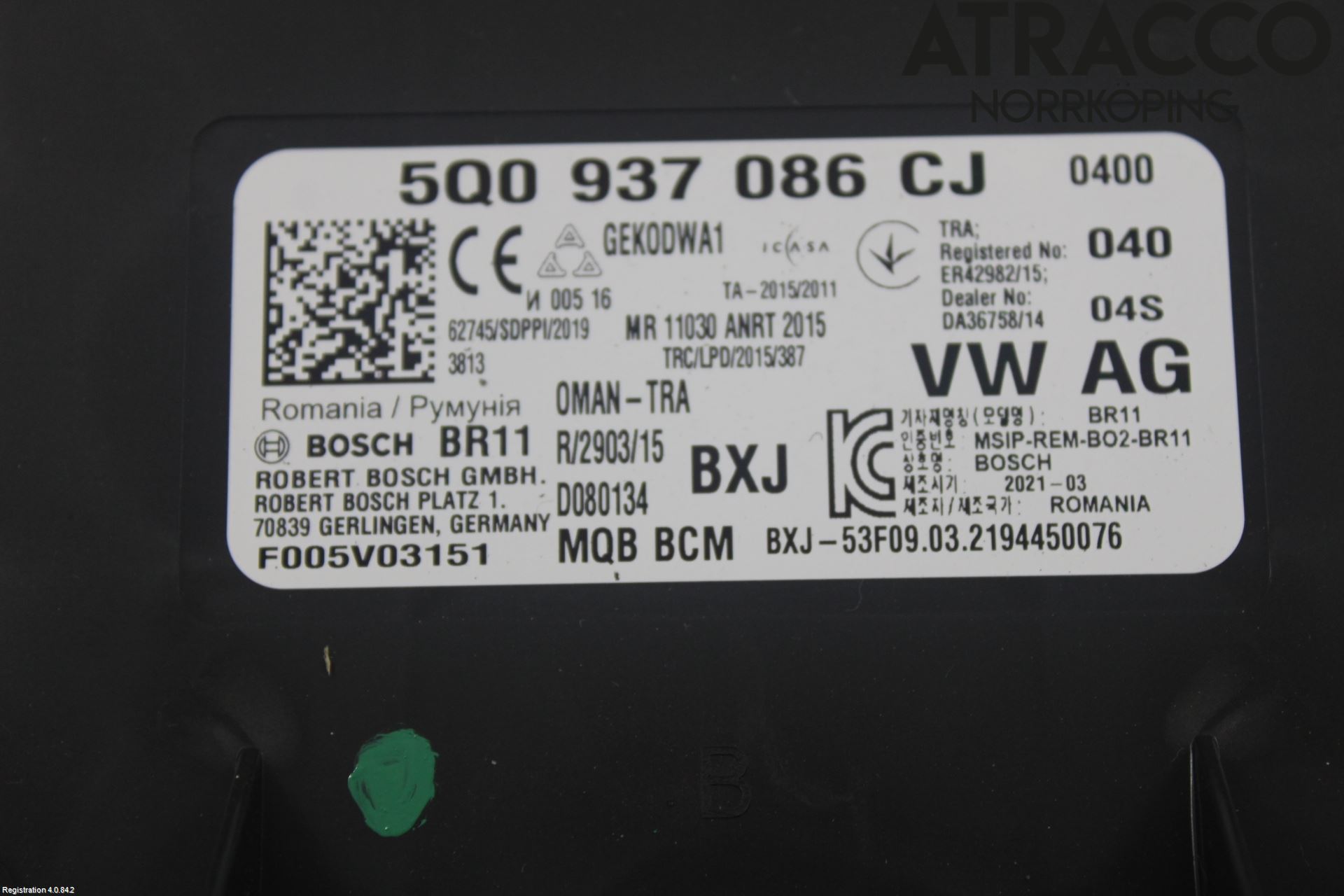 Volkswagen VW PASSAT 20-24 Styreenhet Klima